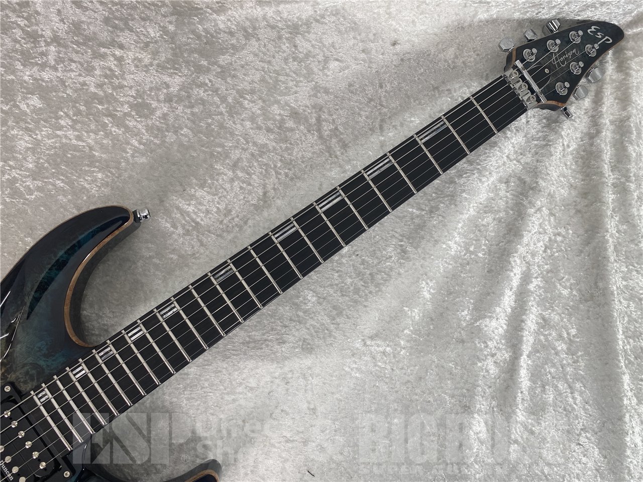 【受注生産】ESP(イーエスピー) HORIZON-CTM FR Burled Maple (Reptile Blue Burst) - 7