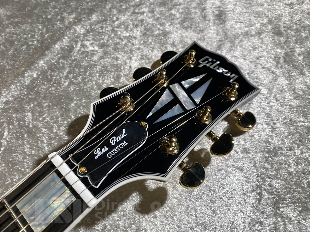 【即納可能】Gibson Custom Shop(ギブソンカスタムショップ) Les Paul Custom w/ Ebony Fingerboard Gloss (Ebony) 札幌店 - 6