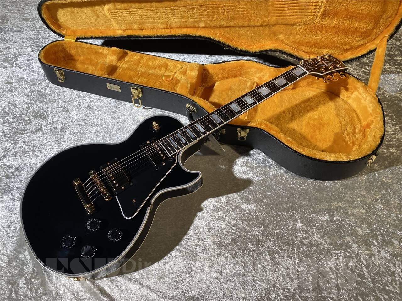 【即納可能】Gibson Custom Shop(ギブソンカスタムショップ) Les Paul Custom w/ Ebony Fingerboard Gloss (Ebony) 札幌店