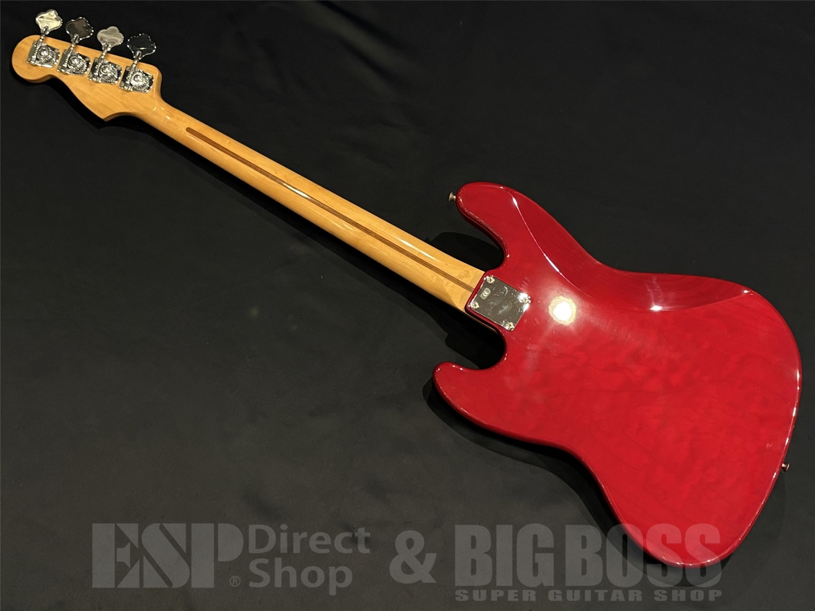 【USED/即納可能】Fender Mexico(フェンダーメキシコ)SPECIAL EDITION Jazz Bass Quilt 2002 / Cherry Sunburst 京都店 - 7