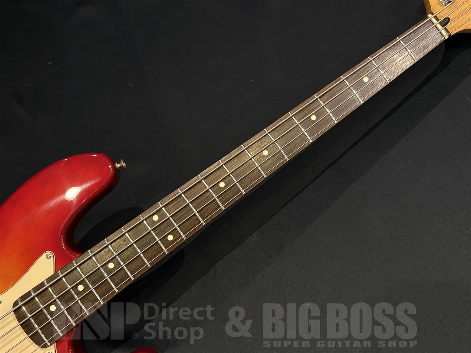 【USED/即納可能】Fender Mexico(フェンダーメキシコ)SPECIAL EDITION Jazz Bass Quilt 2002 / Cherry Sunburst 京都店 - 4