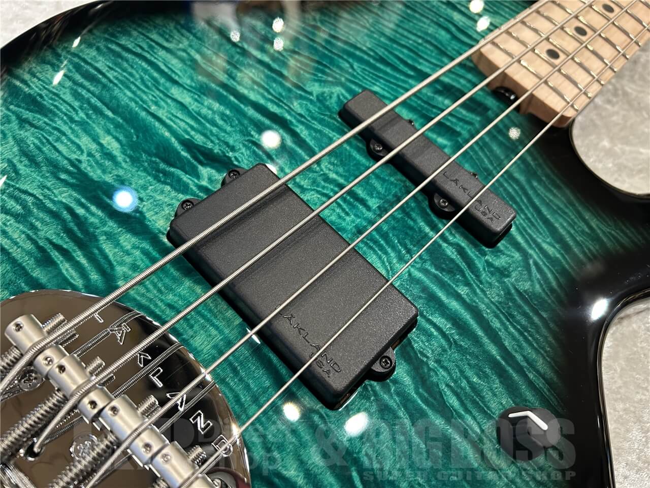 【即納可能】Lakland（レイクランド）SL44-94 Deluxe / Teal Green Sunburst / Maple FB 仙台店 - 3