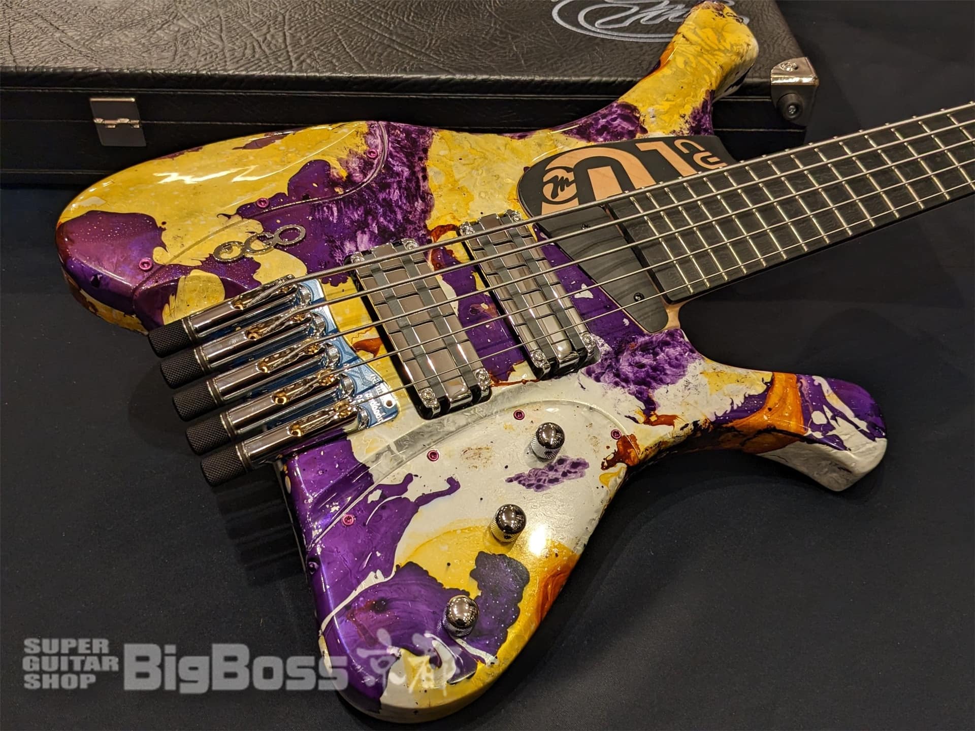【即納可能】EGO Guitar(イーゴギターズ)　BASS 5 / Neural Purple 京都店