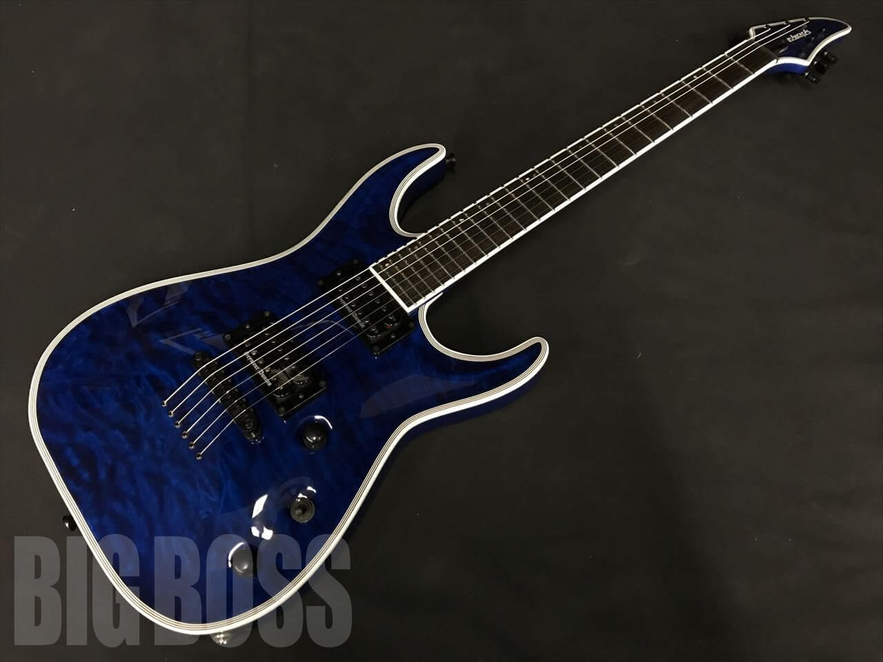 EDWARDS エドワーズ E-HR-145NT/QM スルーネック エレキギター 