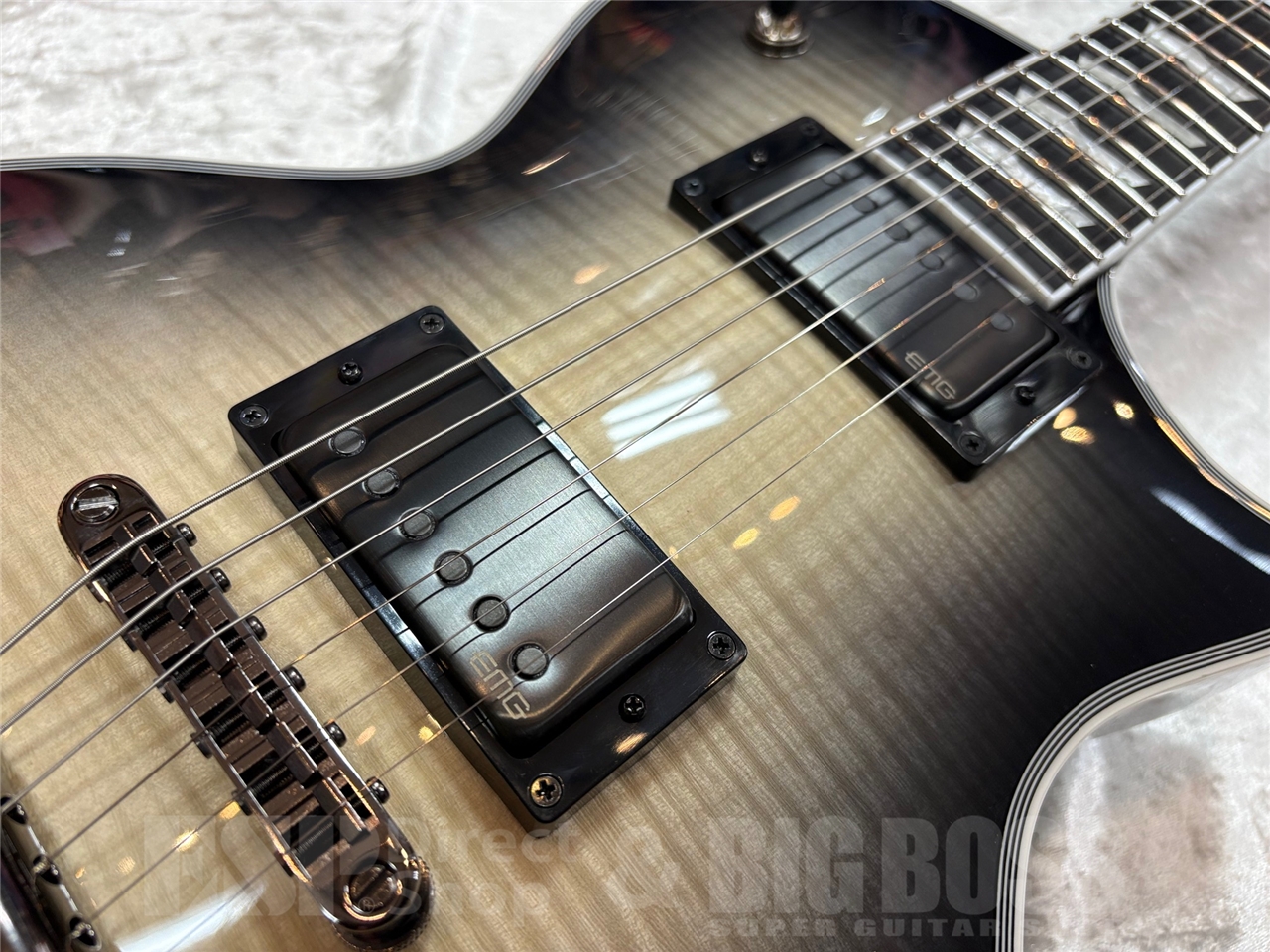 【即納可能】E-II(イーツー) EC FM FT EMG / Black Natural Burst GWS - 4
