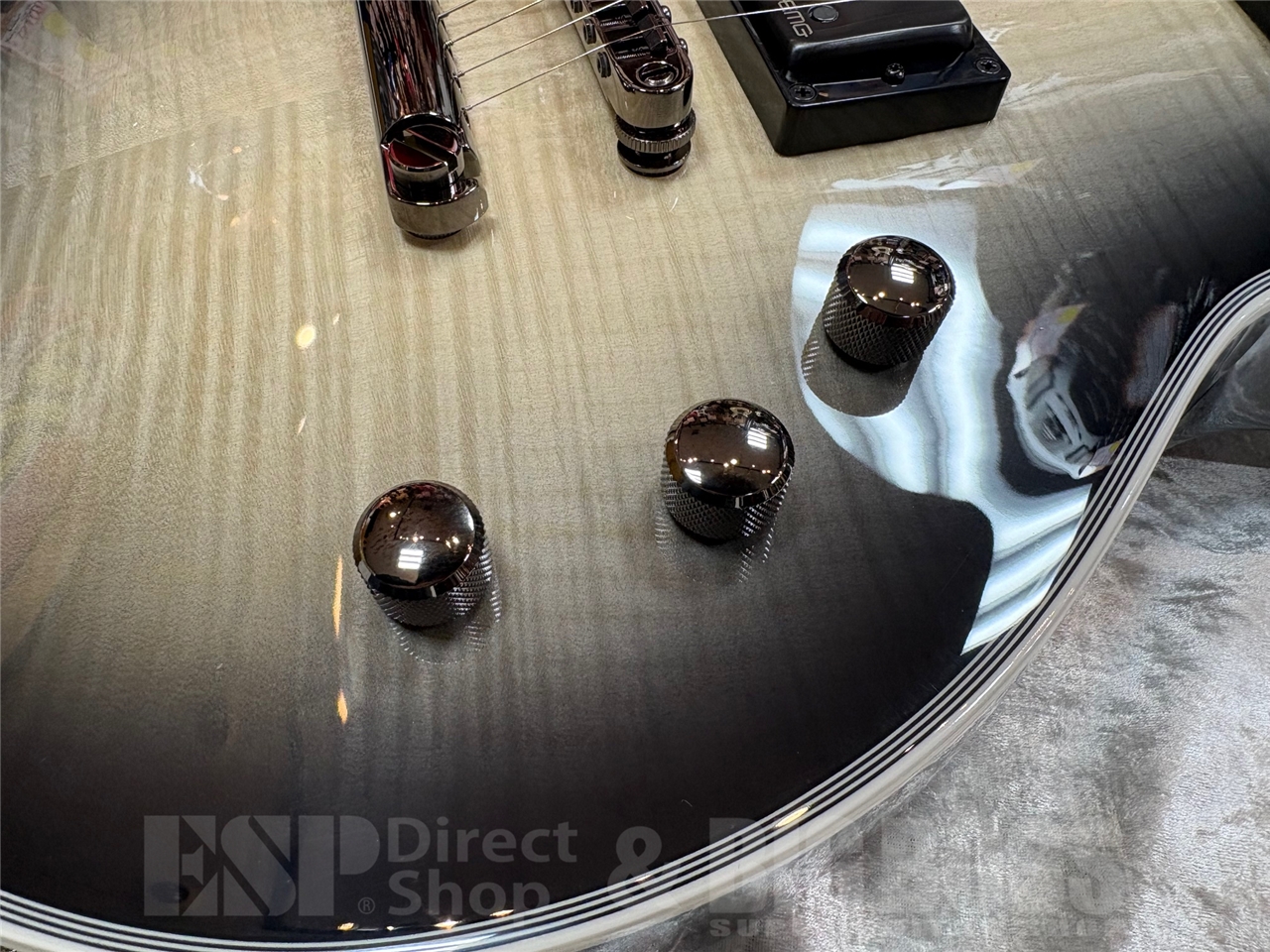 【即納可能】E-II(イーツー) EC FM FT EMG / Black Natural Burst GWS - 5