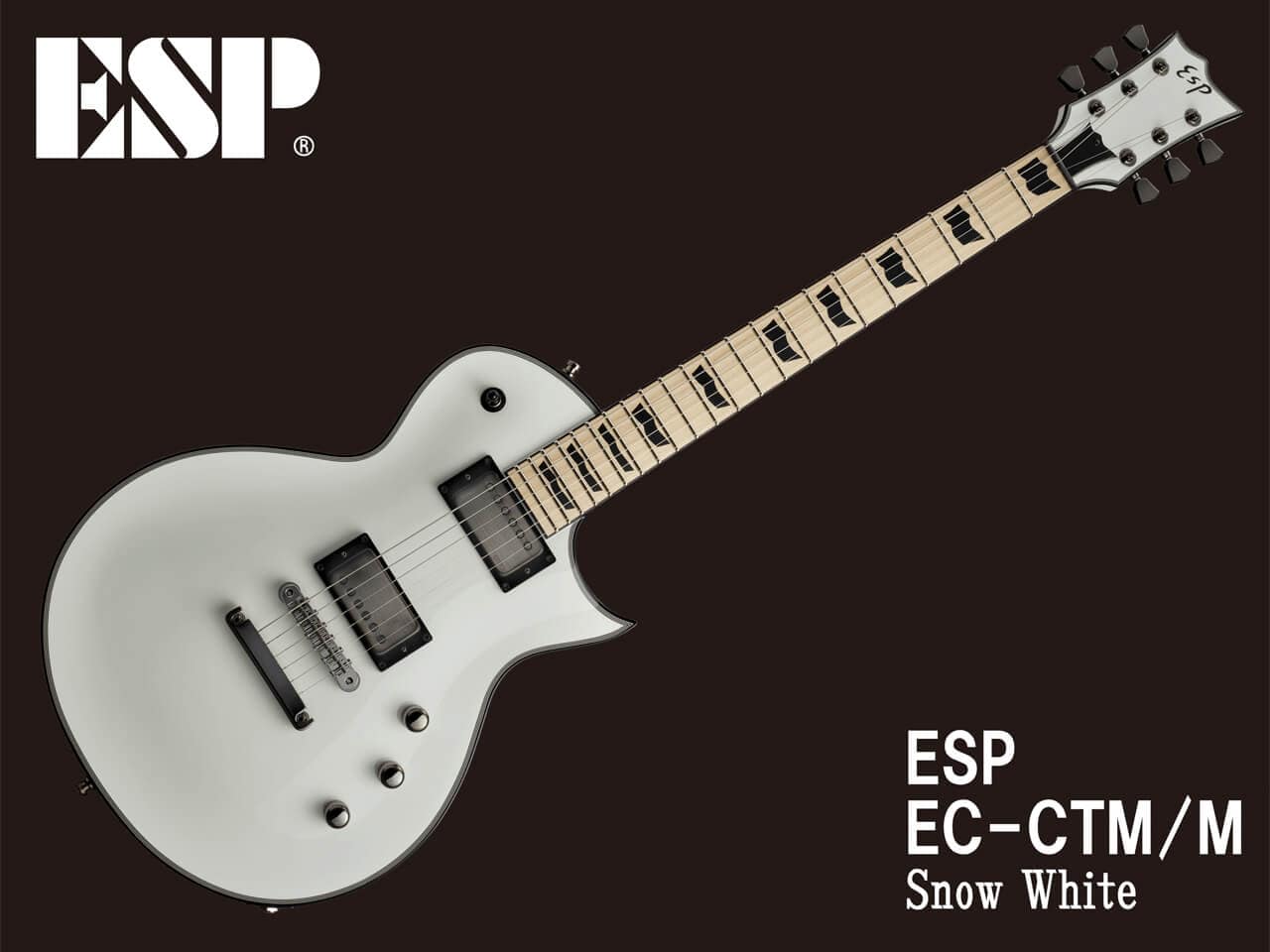 【受注生産】ESP(イーエスピー) EC-CTM/M (Snow White)