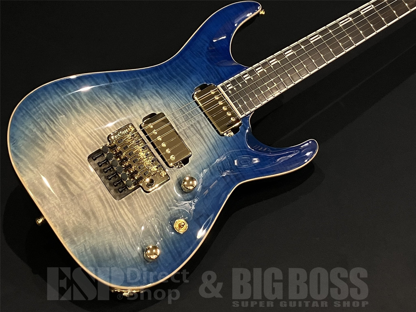 【即納可能】EDWARDS(エドワーズ) E-HORIZON-CTM 50TH / Black Aqua Burst C / Blue Pearl Back 京都店 - 2