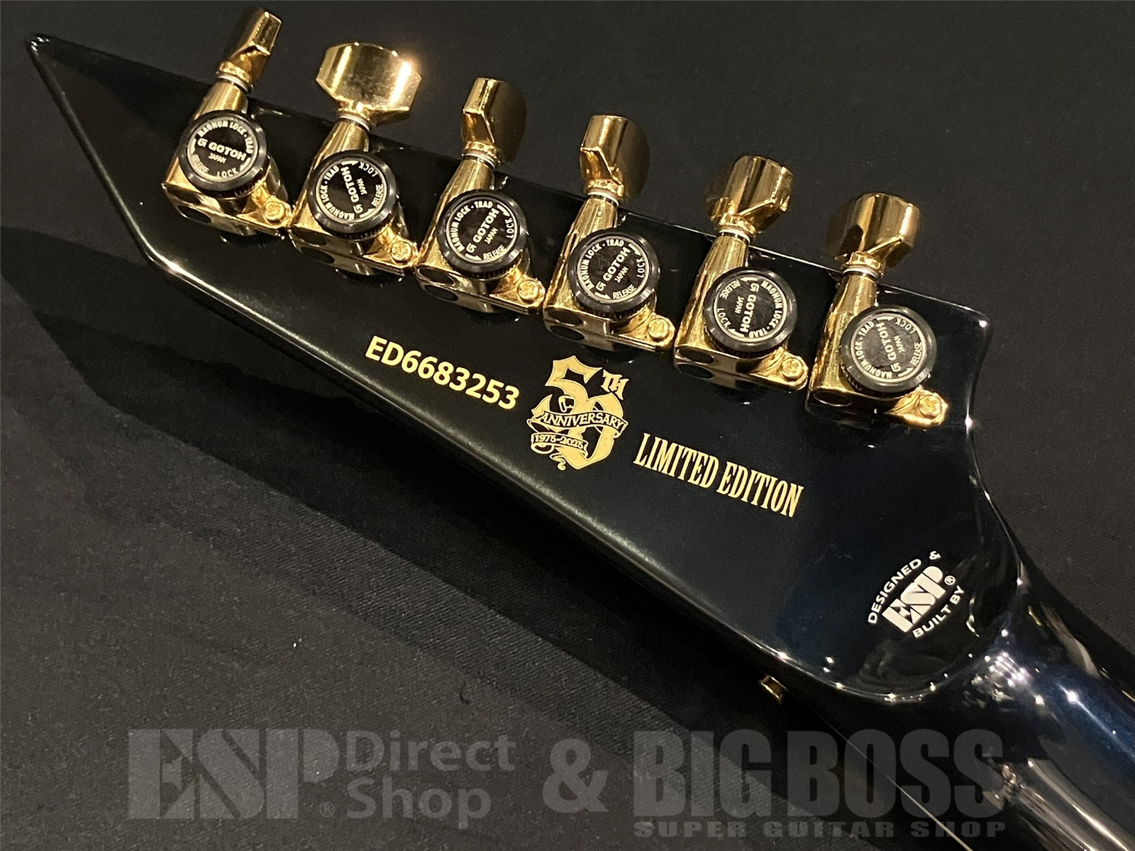 【即納可能】EDWARDS(エドワーズ) E-HORIZON-CTM 50TH / Black Aqua Burst C / Blue Pearl Back 京都店 - 11