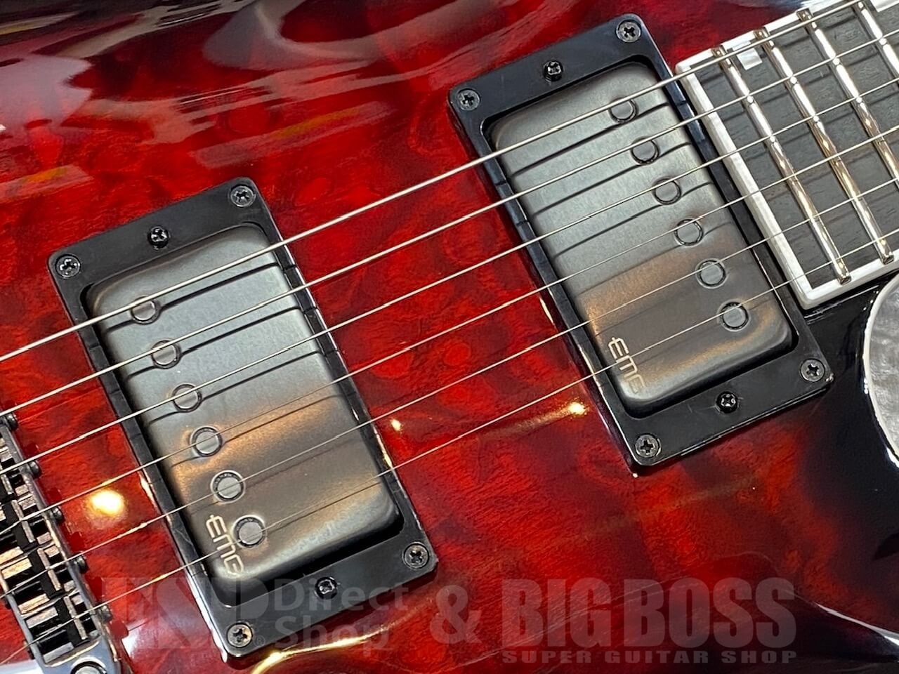 【即納可能】E-II(イーツー) HORIZON NT-II EMG/See Thru Black Cherry Sunburst  GWS - 4