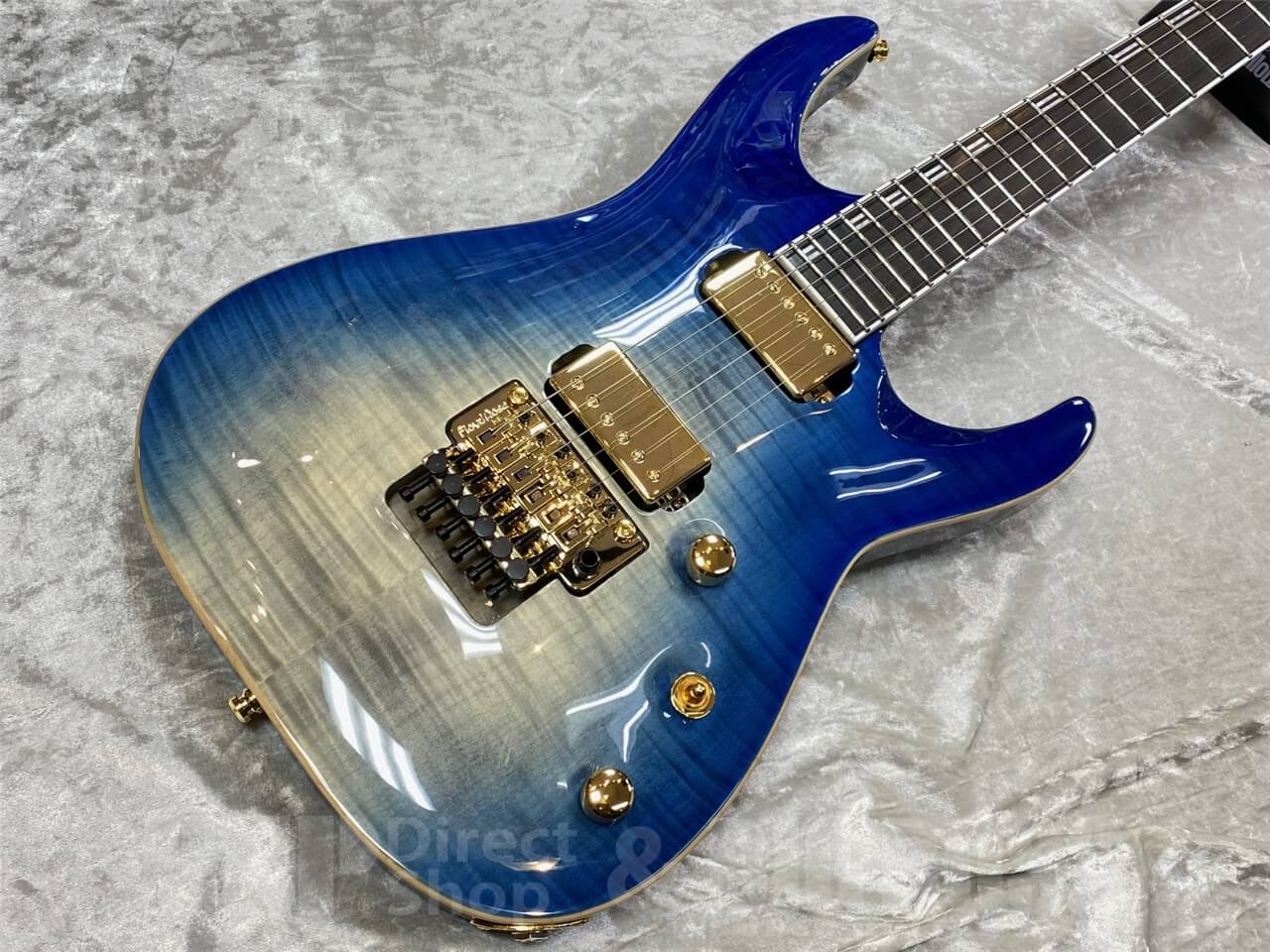 EDWARDS（エドワーズ）E-HORIZON-CTM 50TH/Black Aqua Burst C / Blue Pearl Back GWS - 2