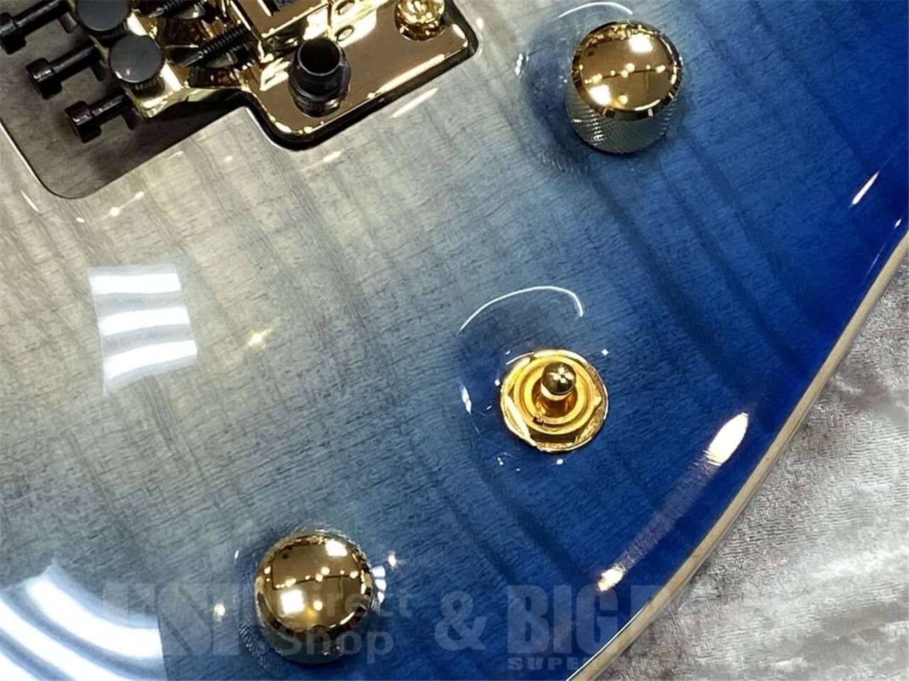 EDWARDS（エドワーズ）E-HORIZON-CTM 50TH/Black Aqua Burst C / Blue Pearl Back GWS - 5