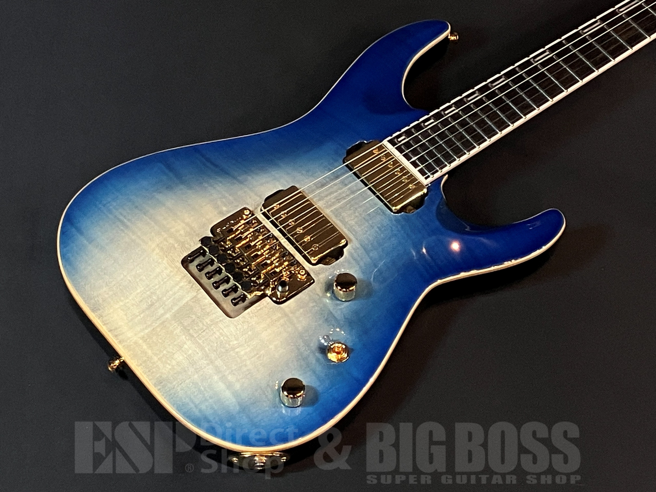 【即納可能】EDWARDS(エドワーズ) E-HORIZON-CTM 50TH / Black Aqua Burst C/Blue Pearl Back 大阪店 - 2