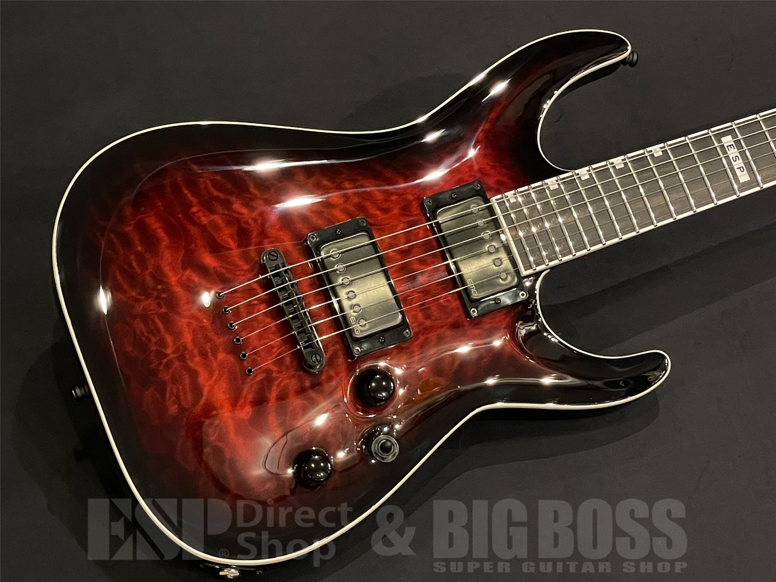 【即納可能】E-II(イーツー) HORIZON NT-II / See Thru Black Cherry Sunburst 京都店 - 2