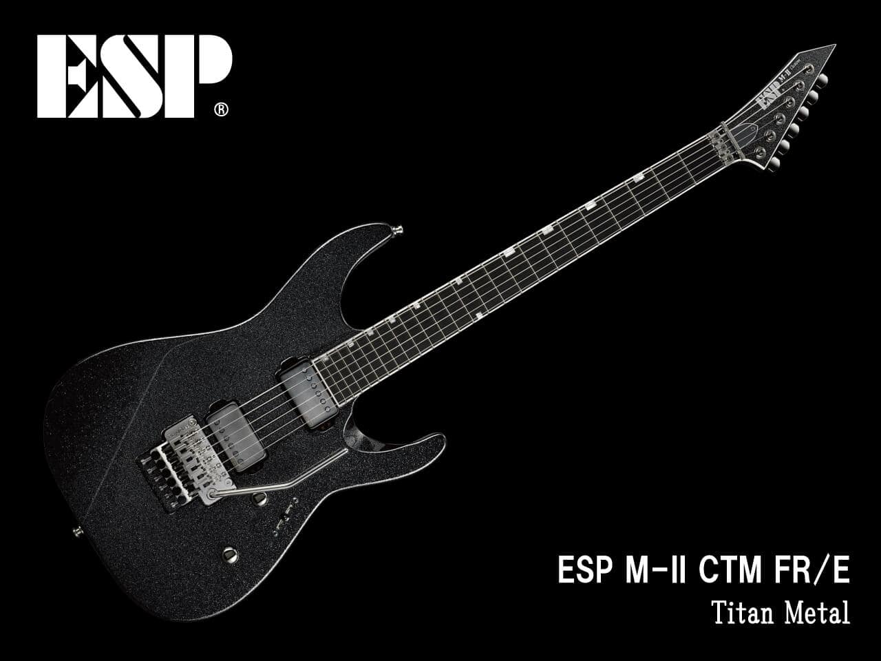 【受注生産】ESP(イーエスピー) M-II CTM FR/E (Titan Metal)