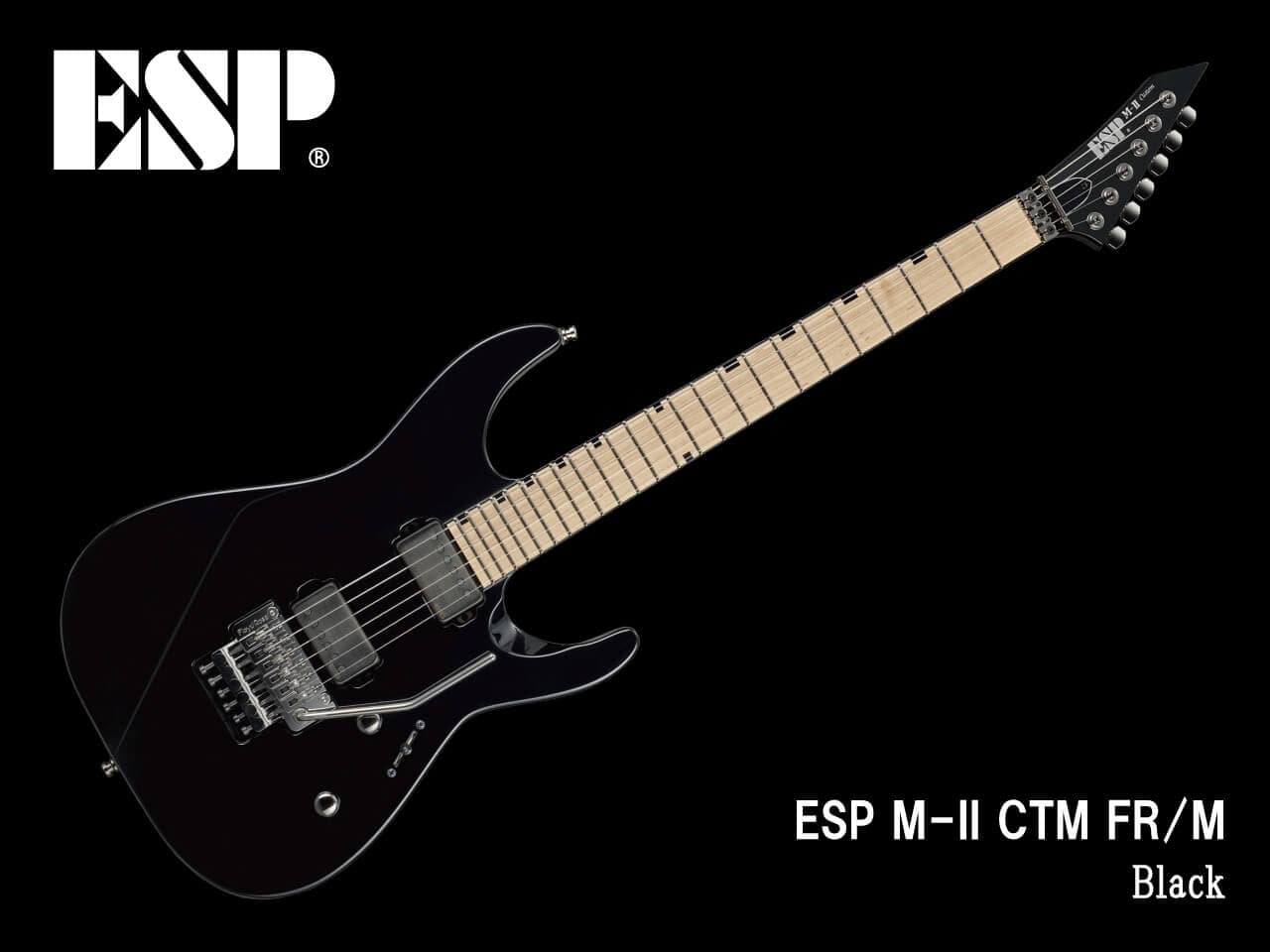 【受注生産】ESP(イーエスピー) M-II CTM FR/M (Black)