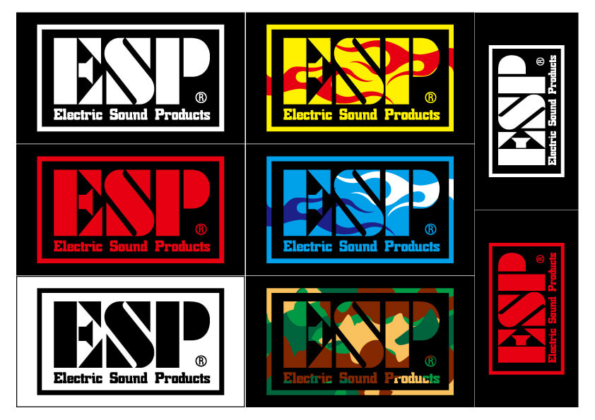 ESP(イーエスピー) ステッカーセット | 【ESP直営】BIGBOSS オンライン マーケット(ギター＆ベース)