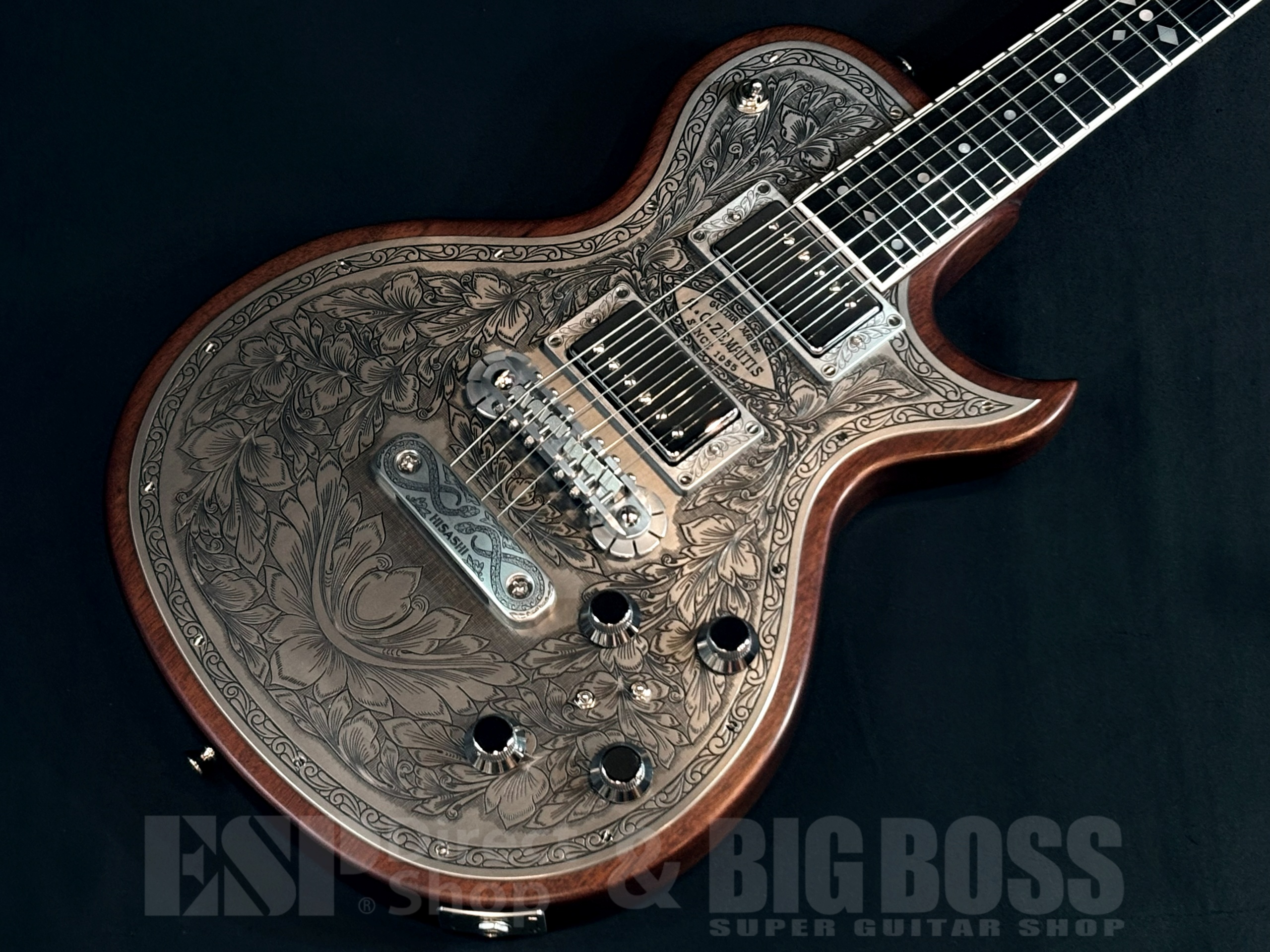【即納可能】Zemaitis(ゼマイティス) THE PORTRAIT Metal Front HISASHI Signature Model / Natural 大阪店 - 2