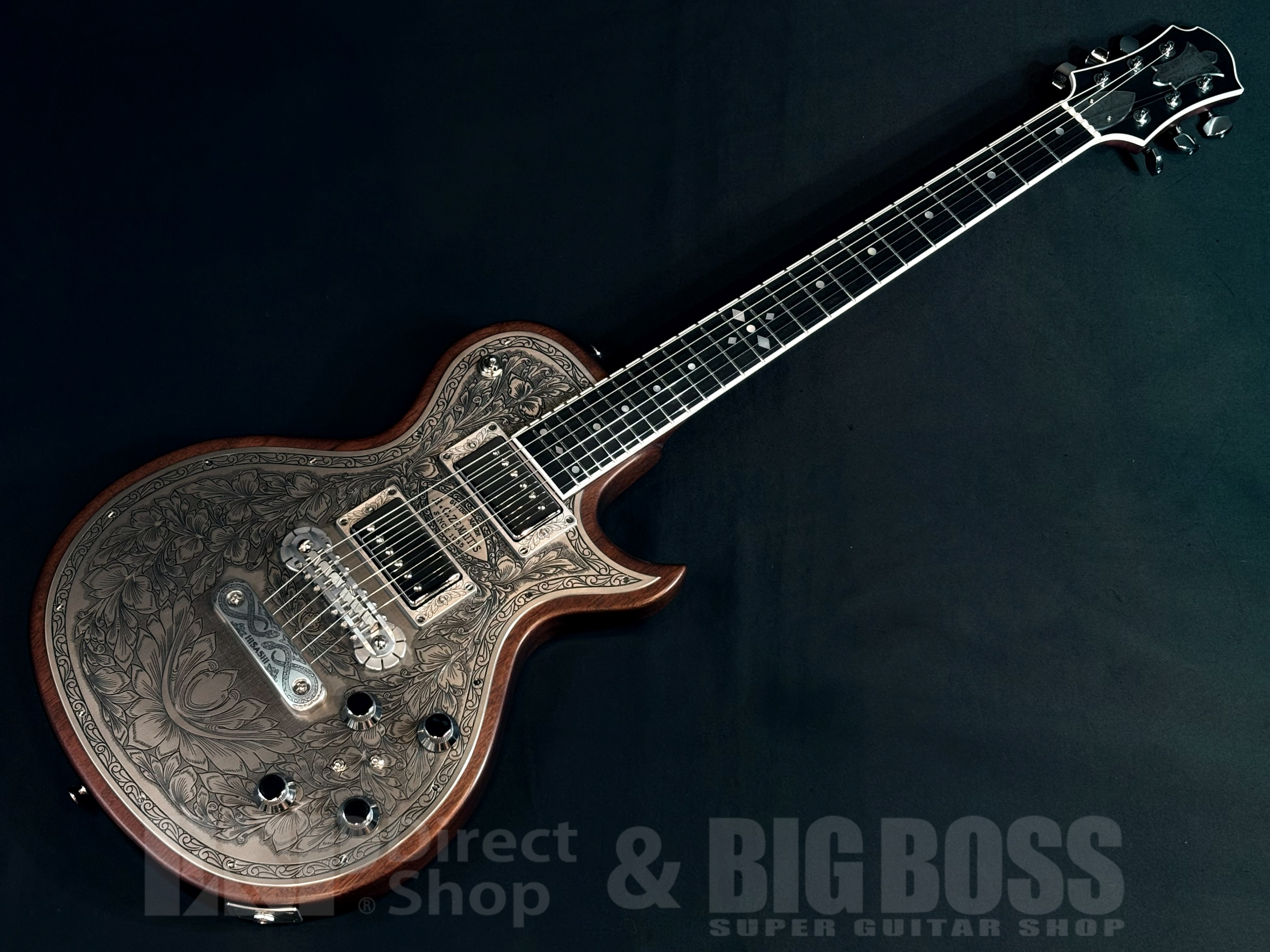 【即納可能】Zemaitis(ゼマイティス) THE PORTRAIT Metal Front HISASHI Signature Model / Natural 大阪店