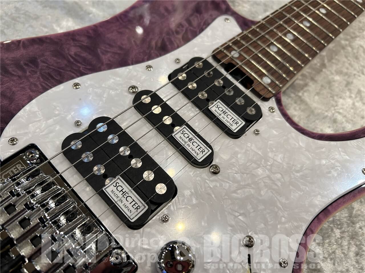 【即納可能】SCHECTER(シェクター)SD-2-24-AL / See-thru Purple 仙台店 - 3