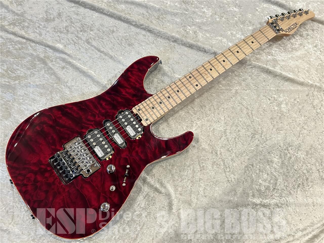 【即納可能】SCHECTER(シェクター)NV-3-24-AL / See-thru Red 仙台店