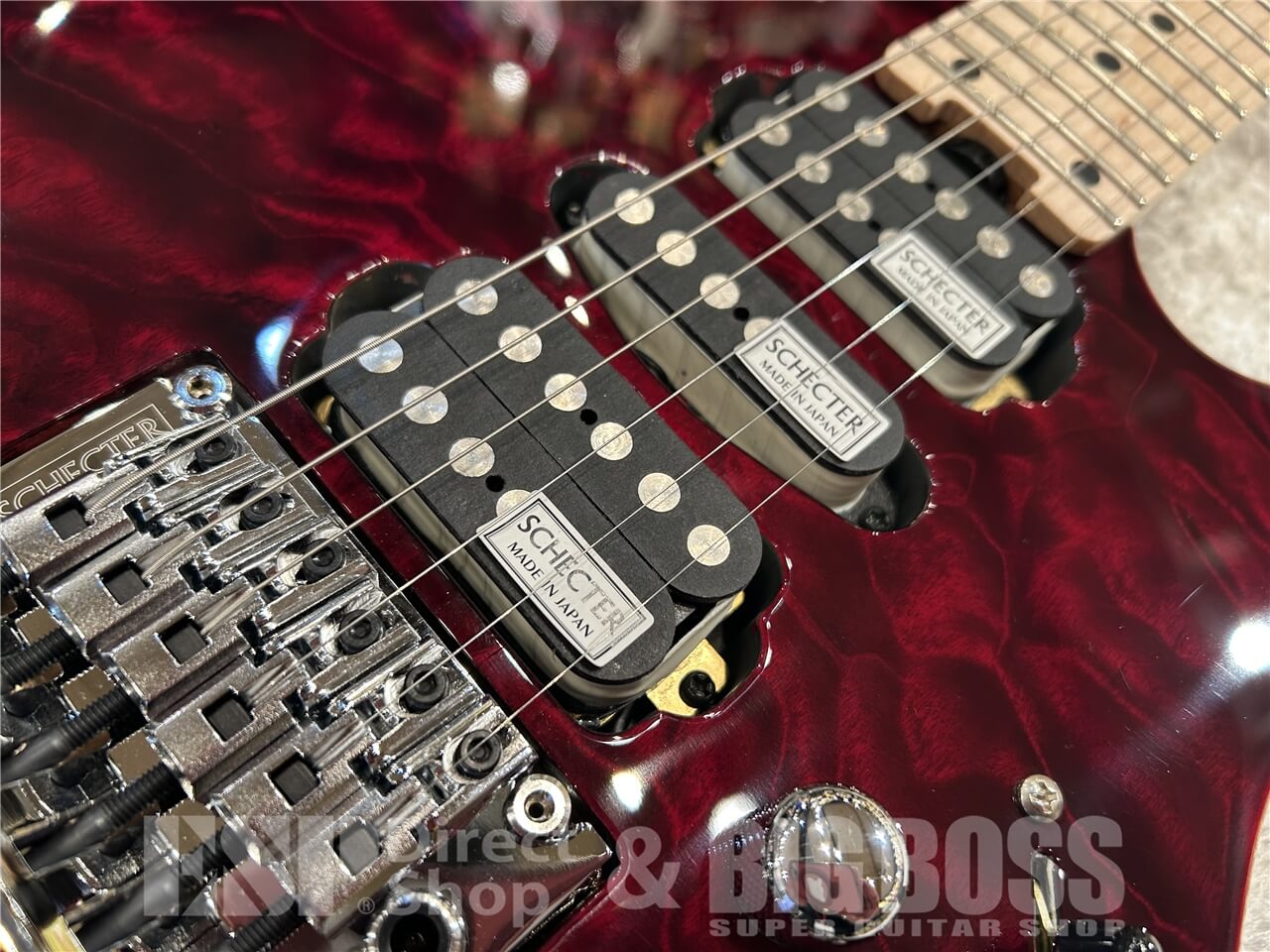 【即納可能】SCHECTER(シェクター)NV-3-24-AL / See-thru Red 仙台店 - 3