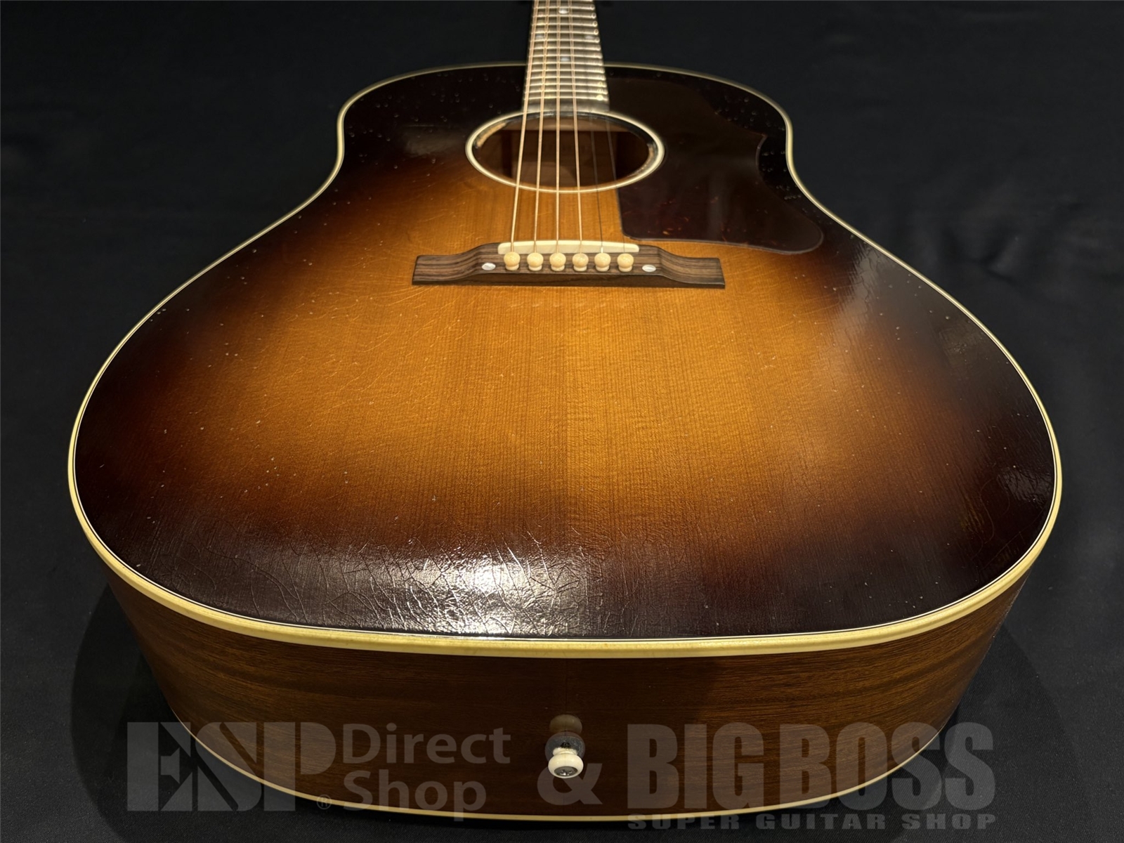 【即納可能】Gibson Custom Shop (ギブソンカスタムショップ)Murphy Lab 1955 J-45 Light Aged / Vintage Sunburst 京都店 - 7