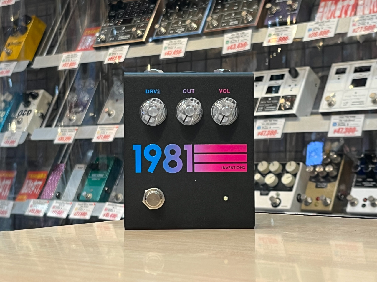 【即納可能】1981 Inventions(1981インヴェンション) DRV2 (ディストーション/プリアンプ) お茶の水駅前店(東京)