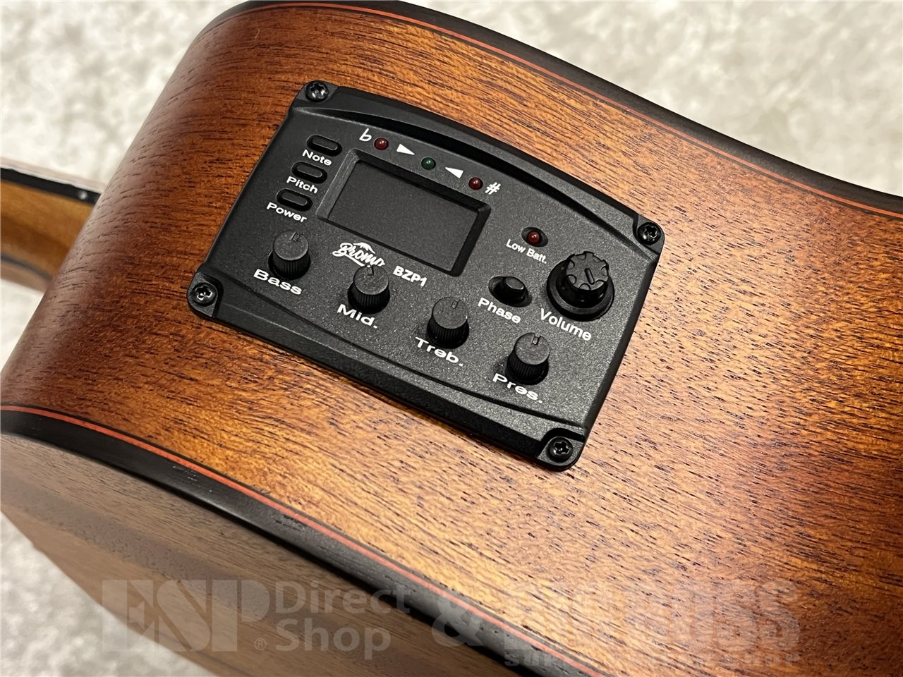 【即納可能】Bromo Guitars(ブロモギターズ)BAT4MCE(Natural) 名古屋店 - 4