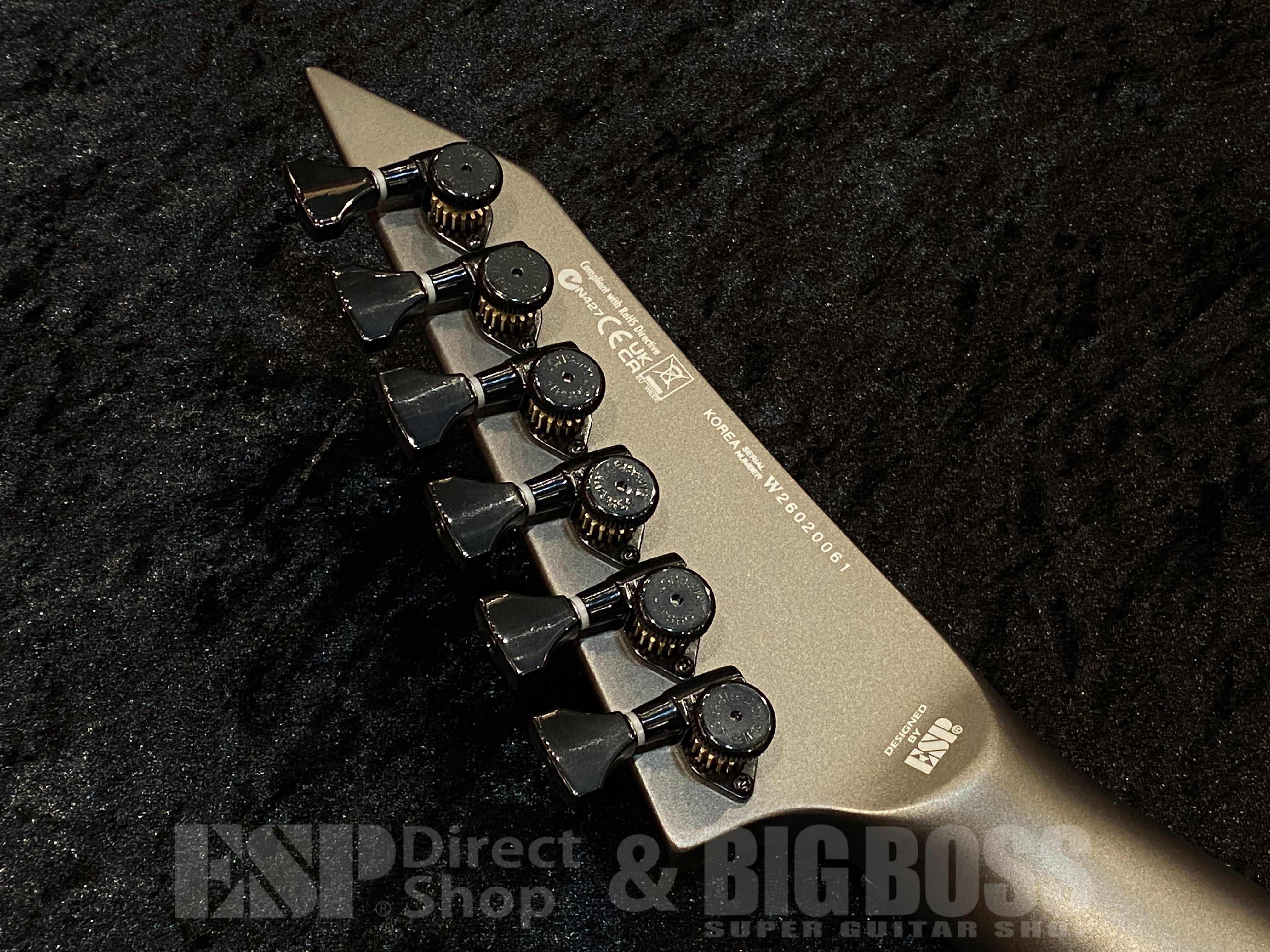 【即納可能】LTD(エルティーディー) MT-I Mick Thomson Signature Model【Obsidian Metallic】 - 9