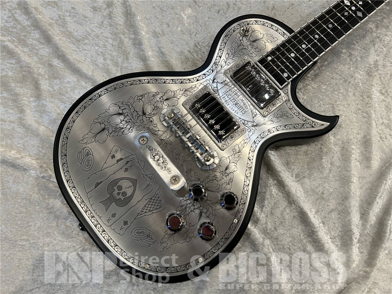 【即納可能】Zemaitis（ゼマイティス）MFG-AC-24 Aces & Eights / Black 仙台店 - 2