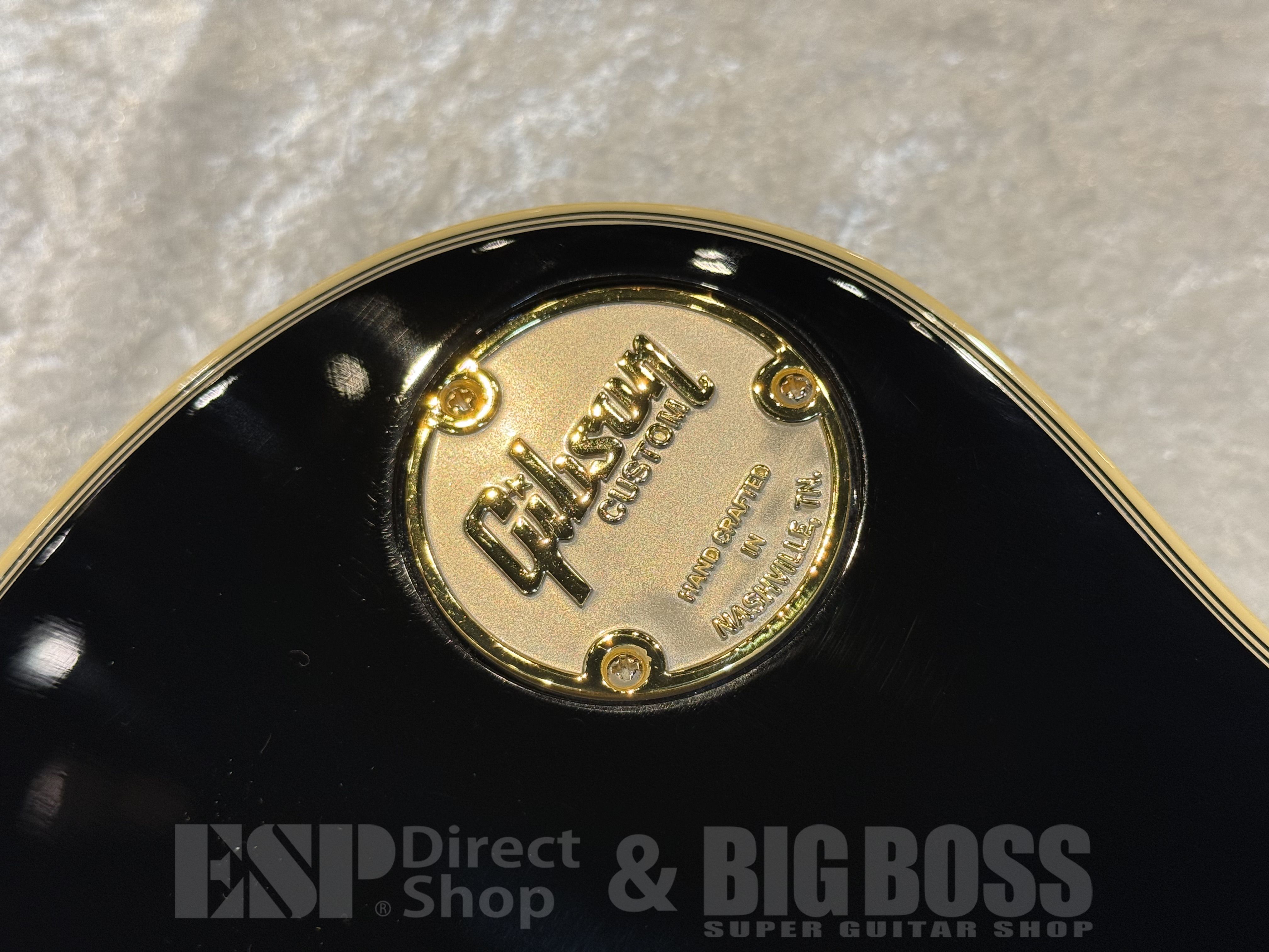 【即納可能】Gibson Custom Shop(ギブソンカスタムショップ) 1968 Les Paul Custom Reissue【Gloss Ebony】福岡店 - 9