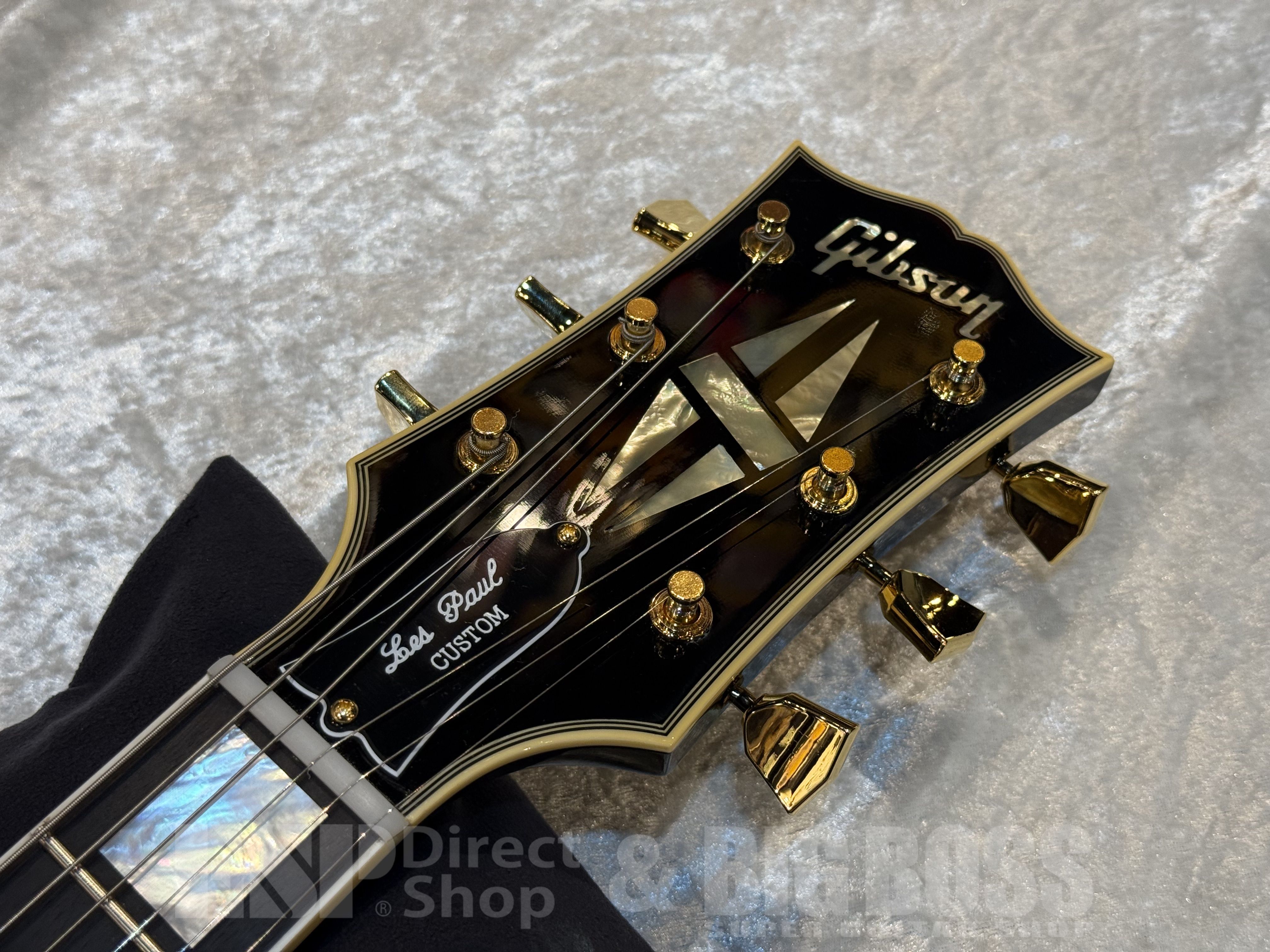 【即納可能】Gibson Custom Shop(ギブソンカスタムショップ) 1968 Les Paul Custom Reissue【Gloss Ebony】福岡店 - 6