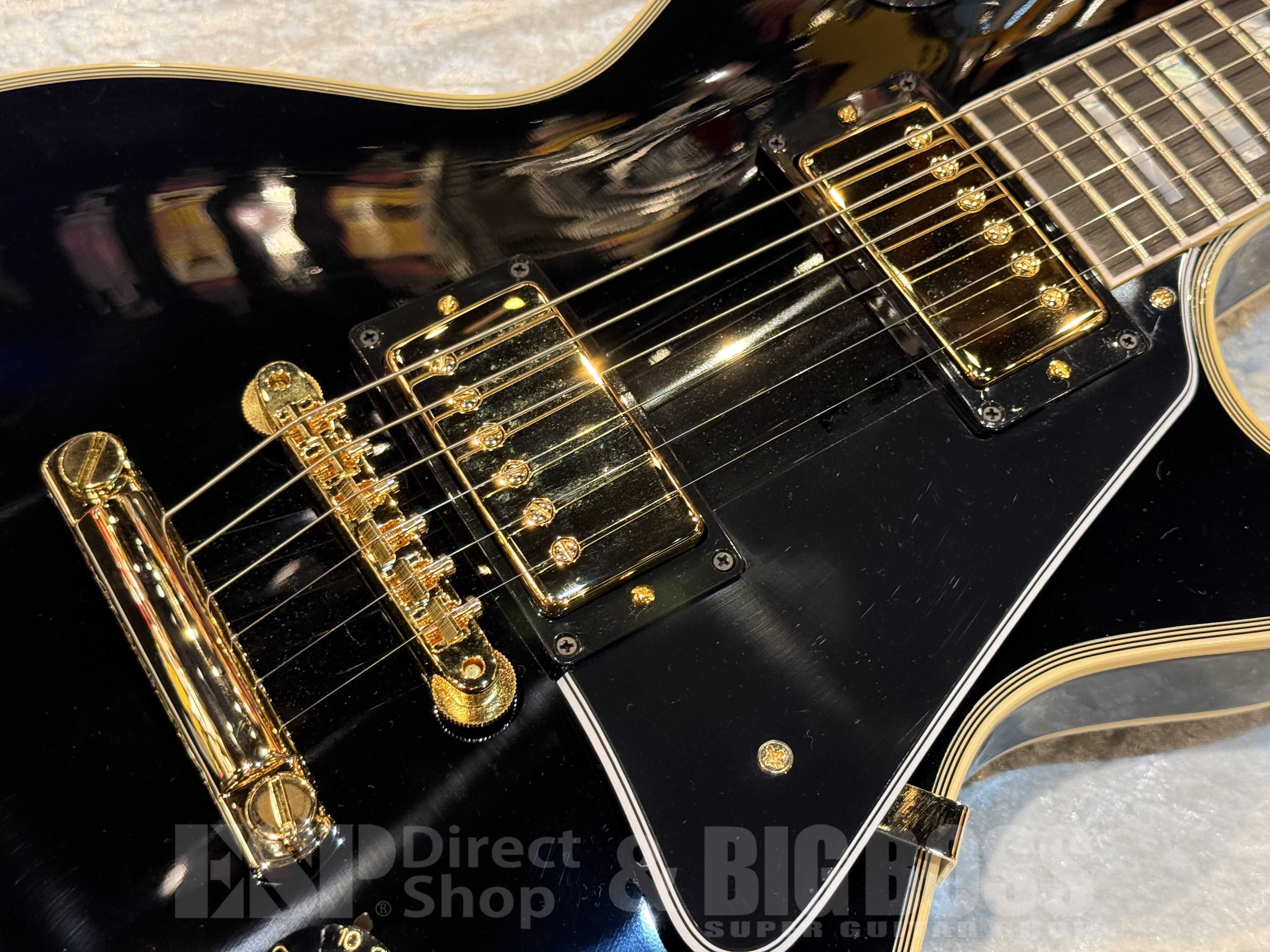 【即納可能】Gibson Custom Shop(ギブソンカスタムショップ) 1968 Les Paul Custom Reissue【Gloss Ebony】福岡店 - 3