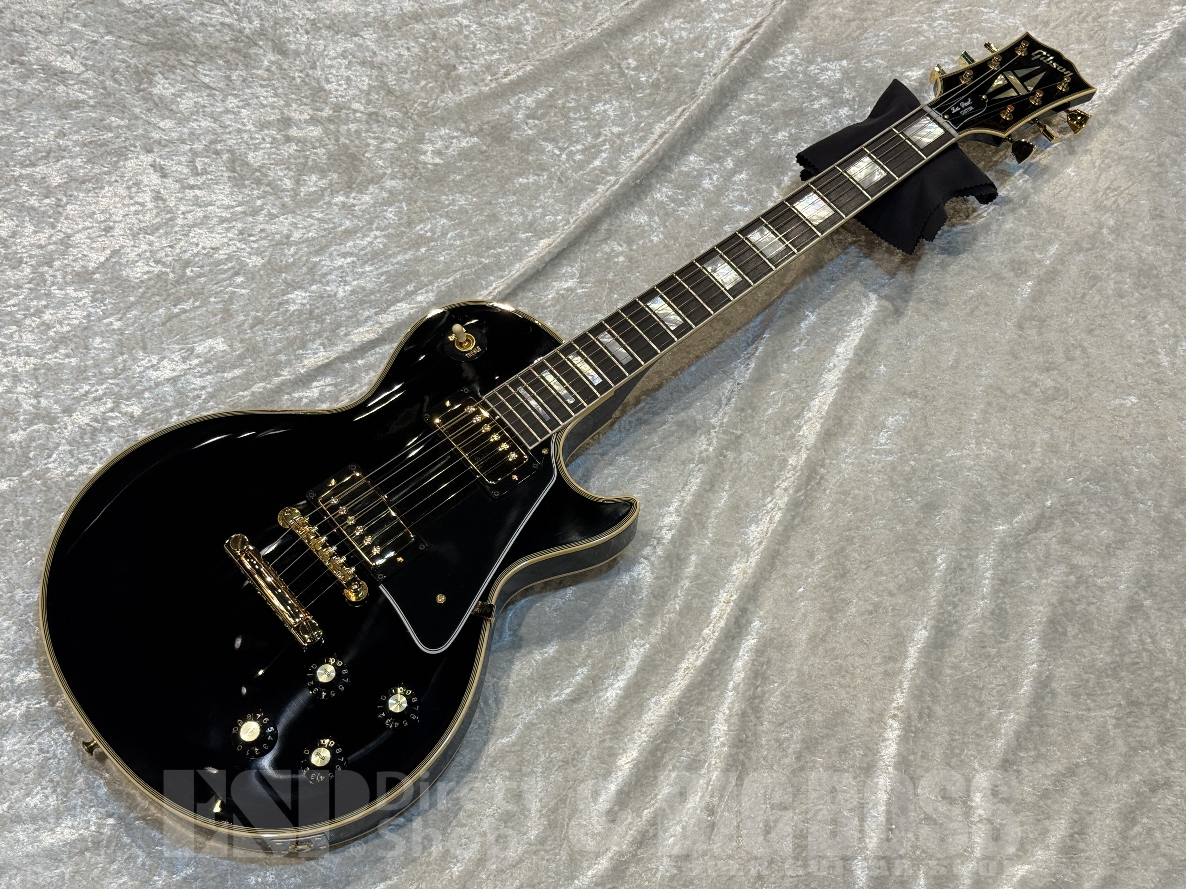 【即納可能】Gibson Custom Shop(ギブソンカスタムショップ) 1968 Les Paul Custom Reissue【Gloss Ebony】福岡店