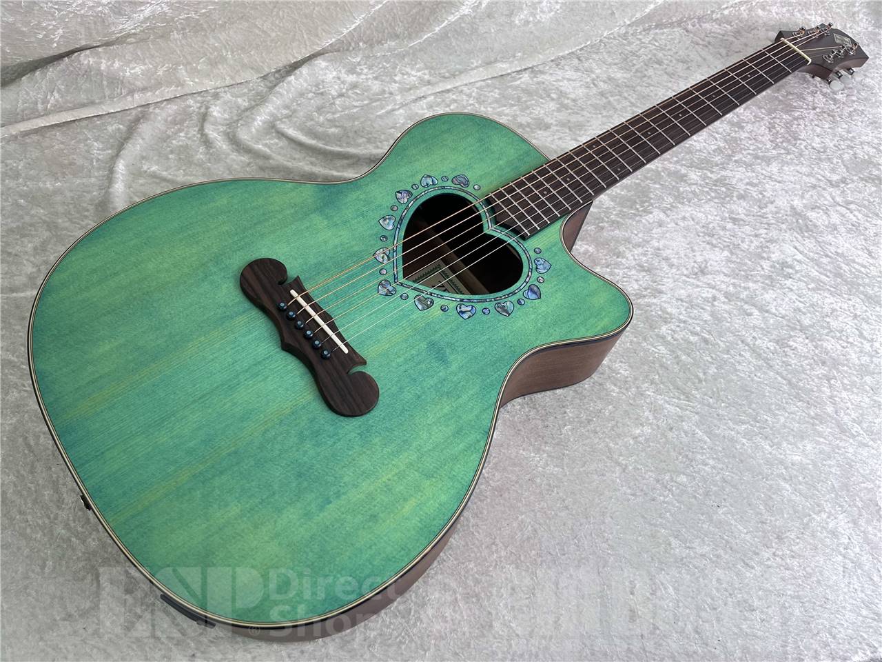 【即納可能】ZEMAITIS(ゼマイティス) CAF-90HCW/Forest Green Abalone (エレアコ) お茶の水駅前店・別館