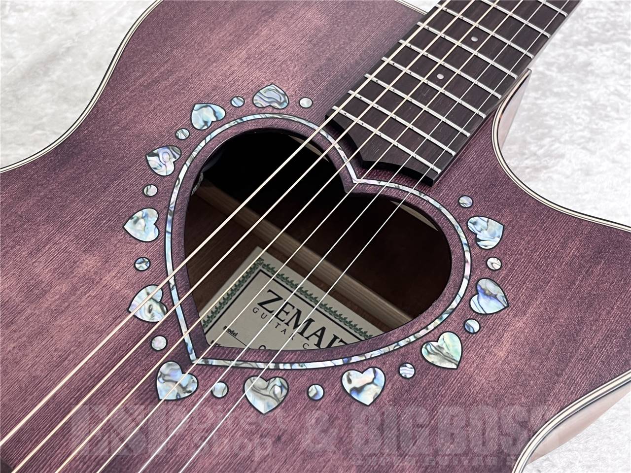 【即納可能】ZEMAITIS(ゼマイティス) CAF-90HCW/Purple Abalone (エレアコ) お茶の水駅前店・別館 - 5