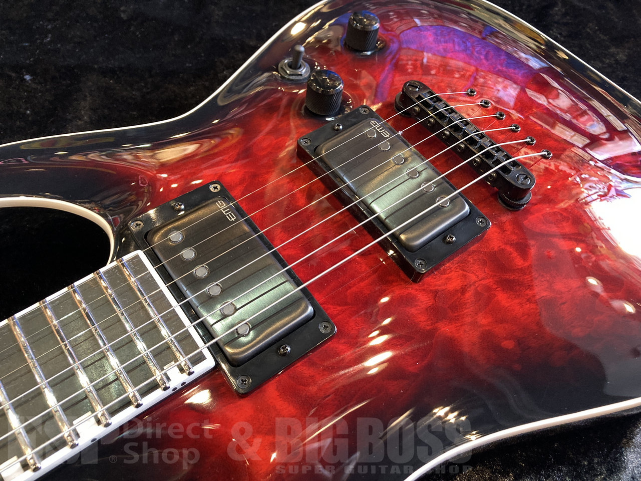 【即納可能】E-II(イーツー) HORIZON NT-II 【See Thru Black Cherry Sunburst】福岡店 - 3