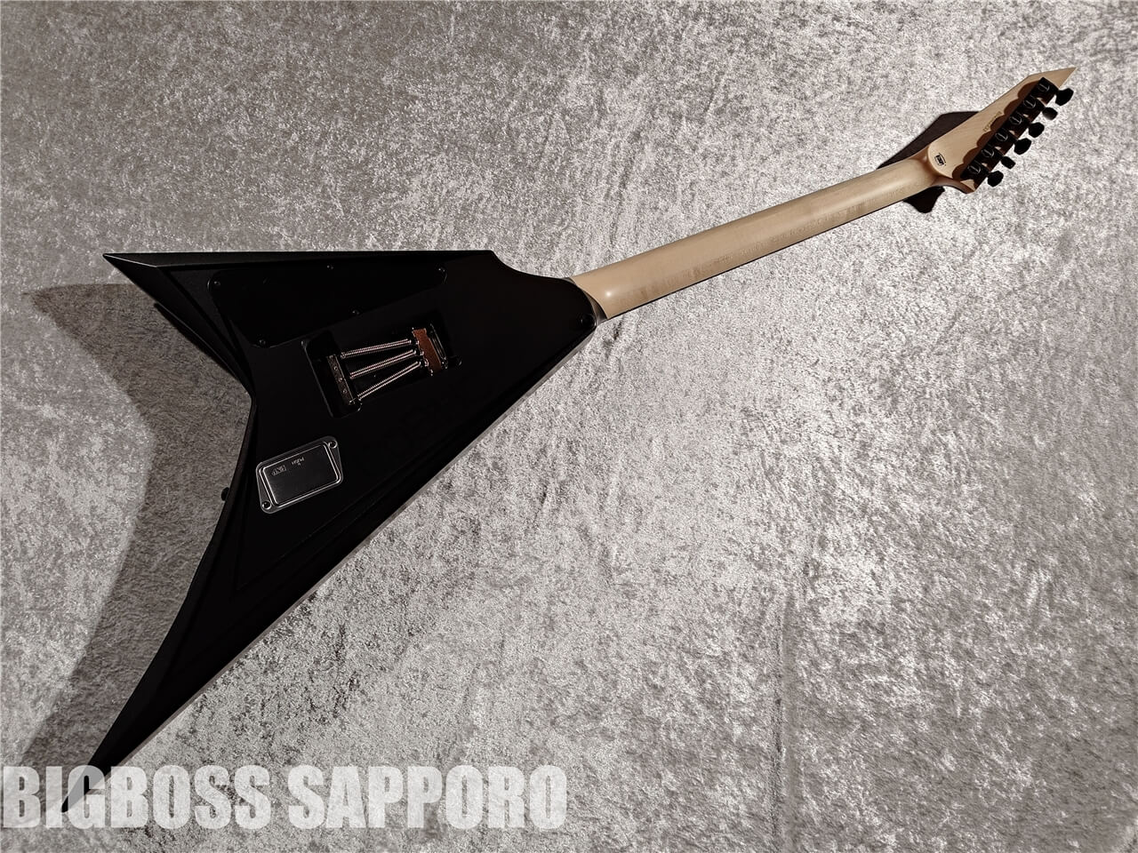 肌触りがいい Edwards Alexi Laiho BLACKY ハードケース付き ギター 