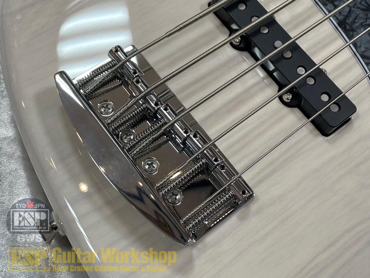 【即納可能】Kikuchi Guitars Hermes MV5 /Trans White / Black Pearl　GWS