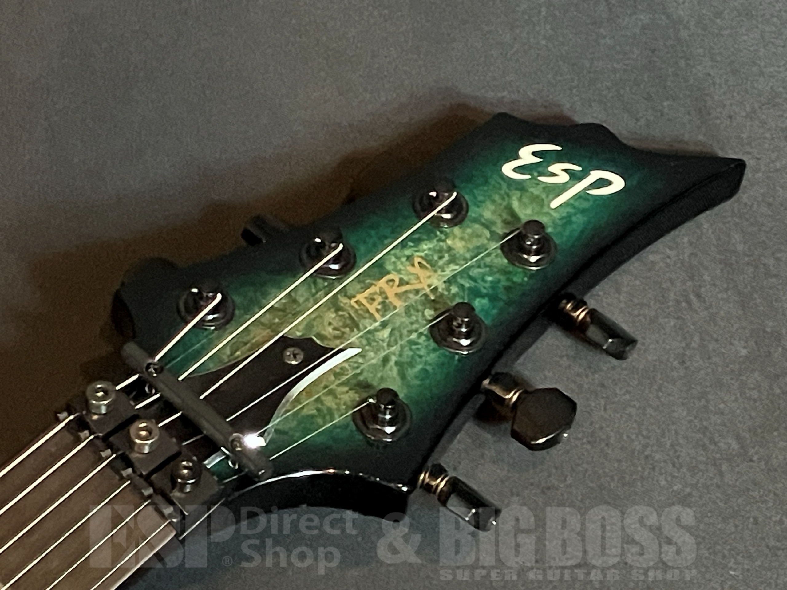 【即納可能】ESP(イーエスピー) FRX-CTM Burled Maple / Peacock Blue Burst 大阪店 - 5