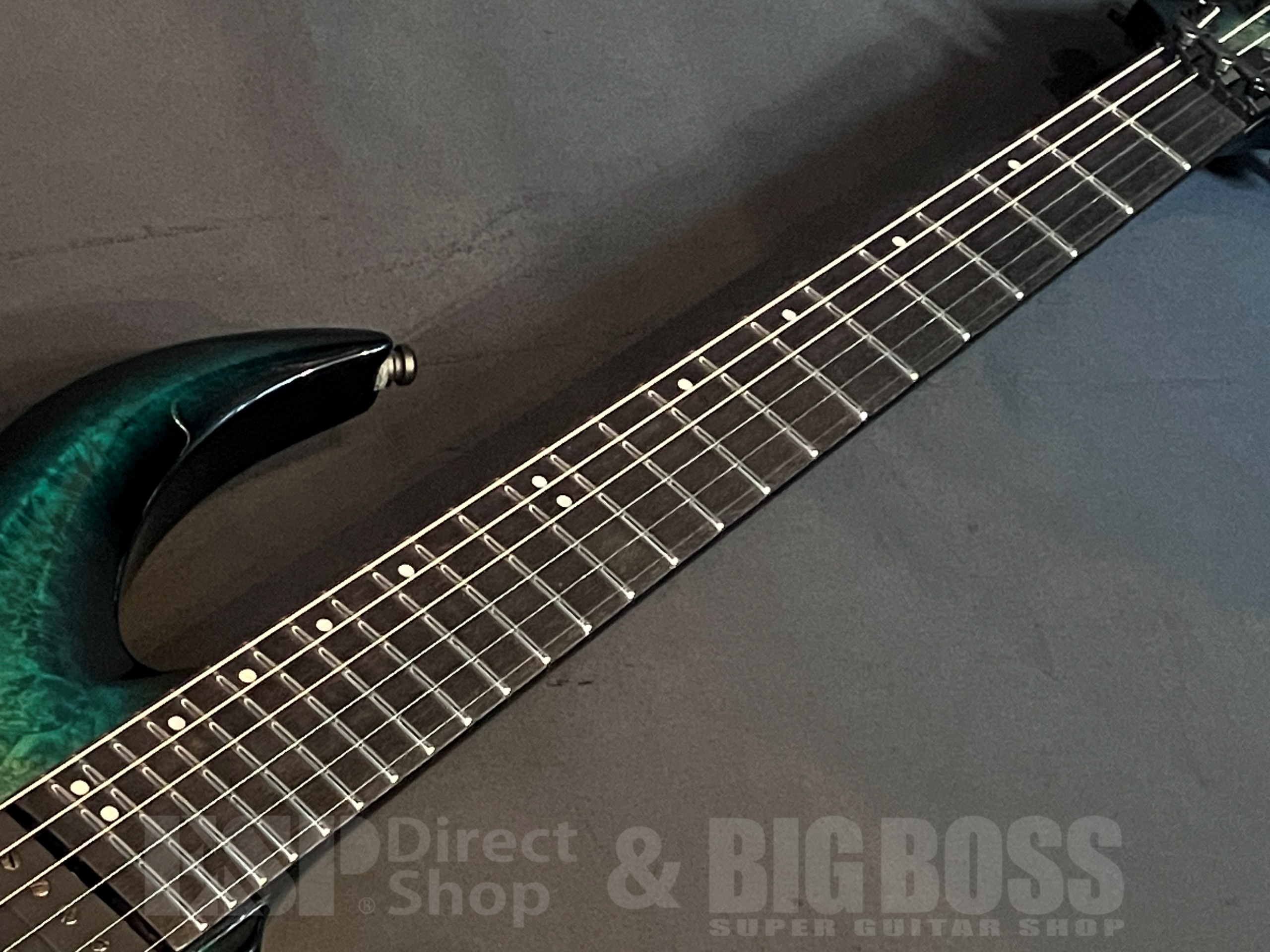 【即納可能】ESP(イーエスピー) FRX-CTM Burled Maple / Peacock Blue Burst 大阪店 - 4