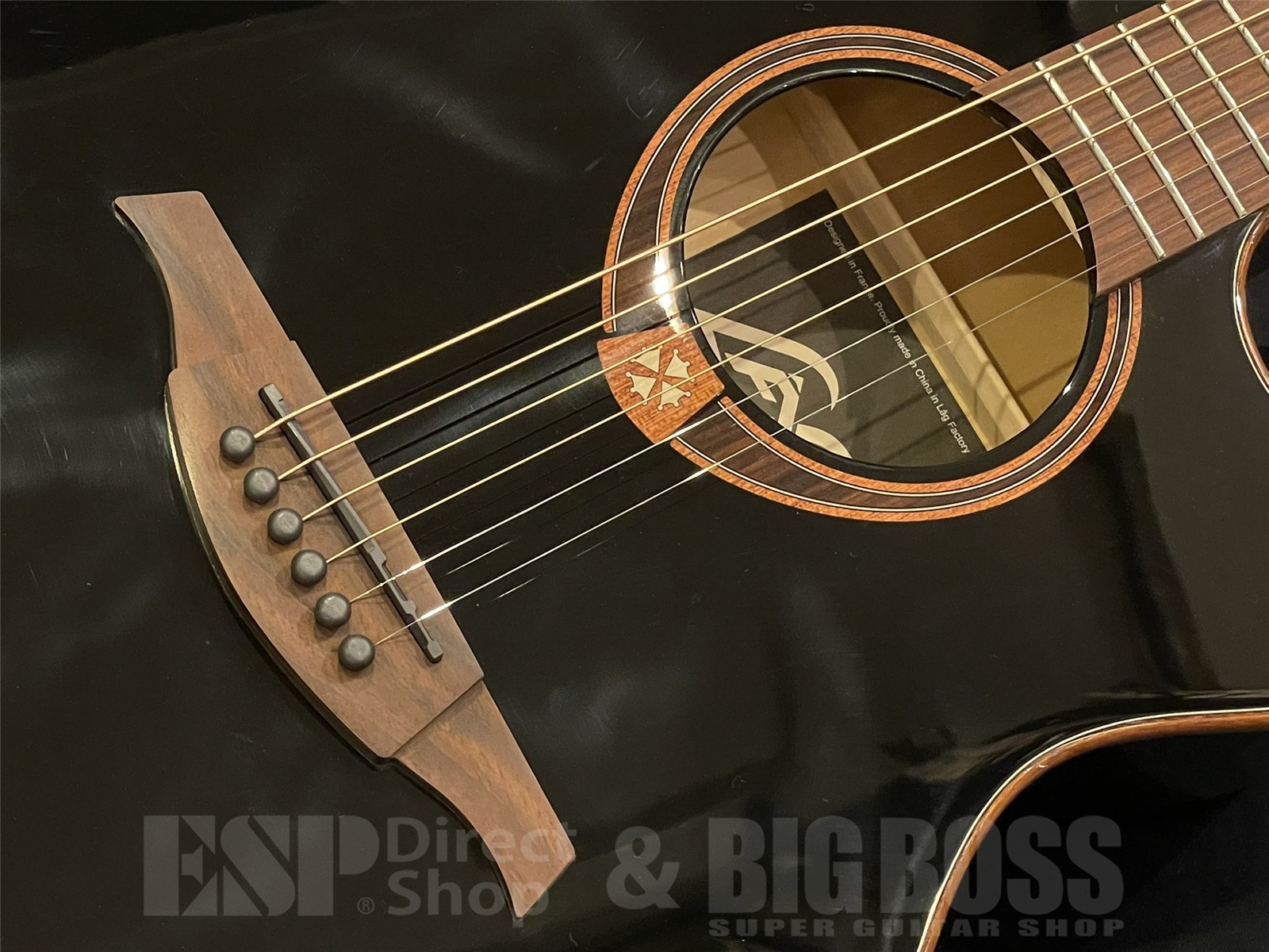 【即納可能】LAG Guitars(ラグギターズ) T118ACE / BLACK 京都店 - 3