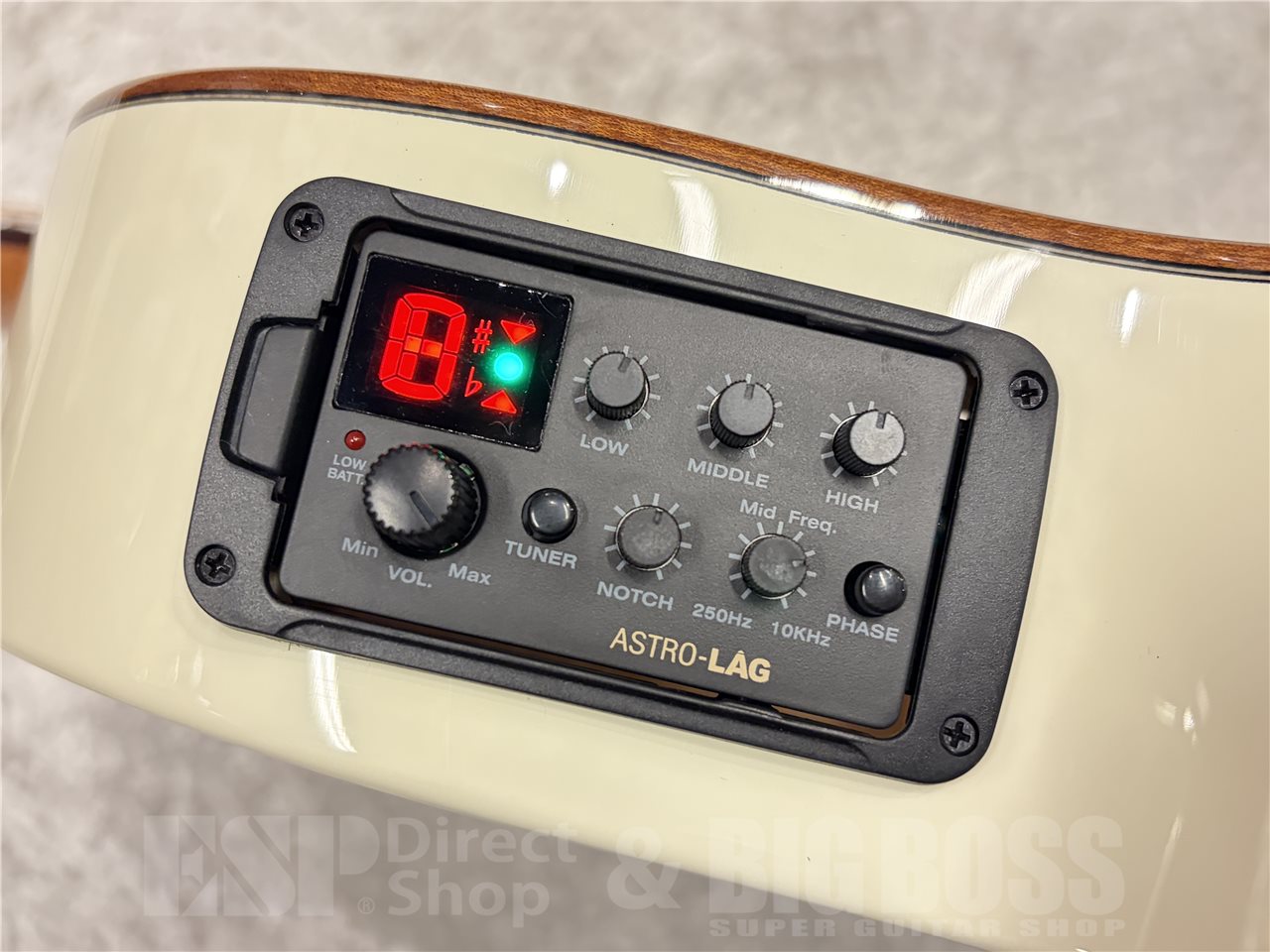 【即納可能】LAG Guitars（ラグギターズ）T118ASCE（Ivory）　名古屋店 - 5