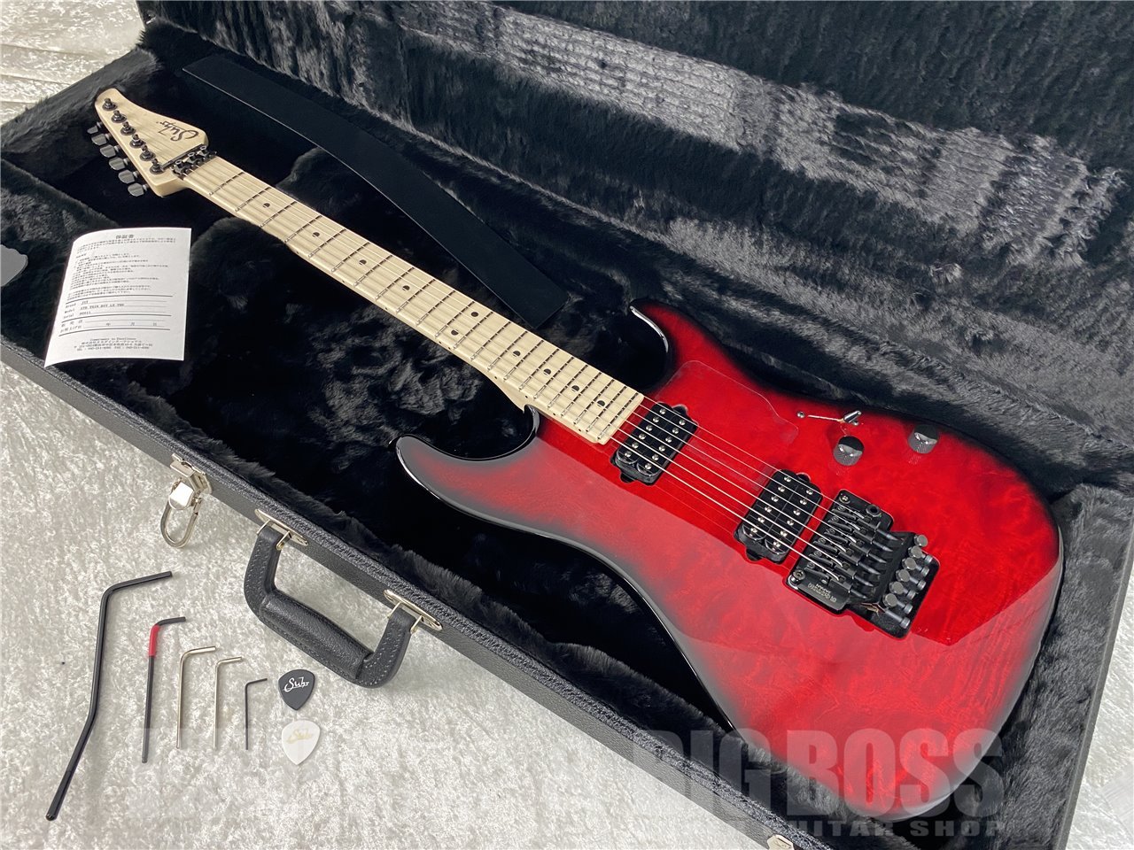 【即納可能】Suhr(サー) JST Standard Thin Burst LE (Trans Red / Maple) お茶の水駅前店(東京) - 11