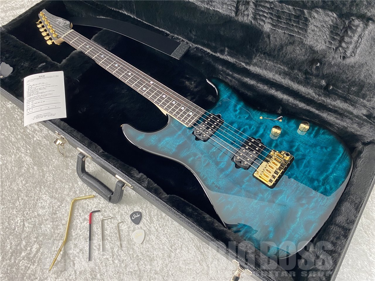 【即納可能】Suhr(サー) JST Standard Thin Burst LE (Trans Teal / Rosewood) お茶の水駅前店(東京) - 11