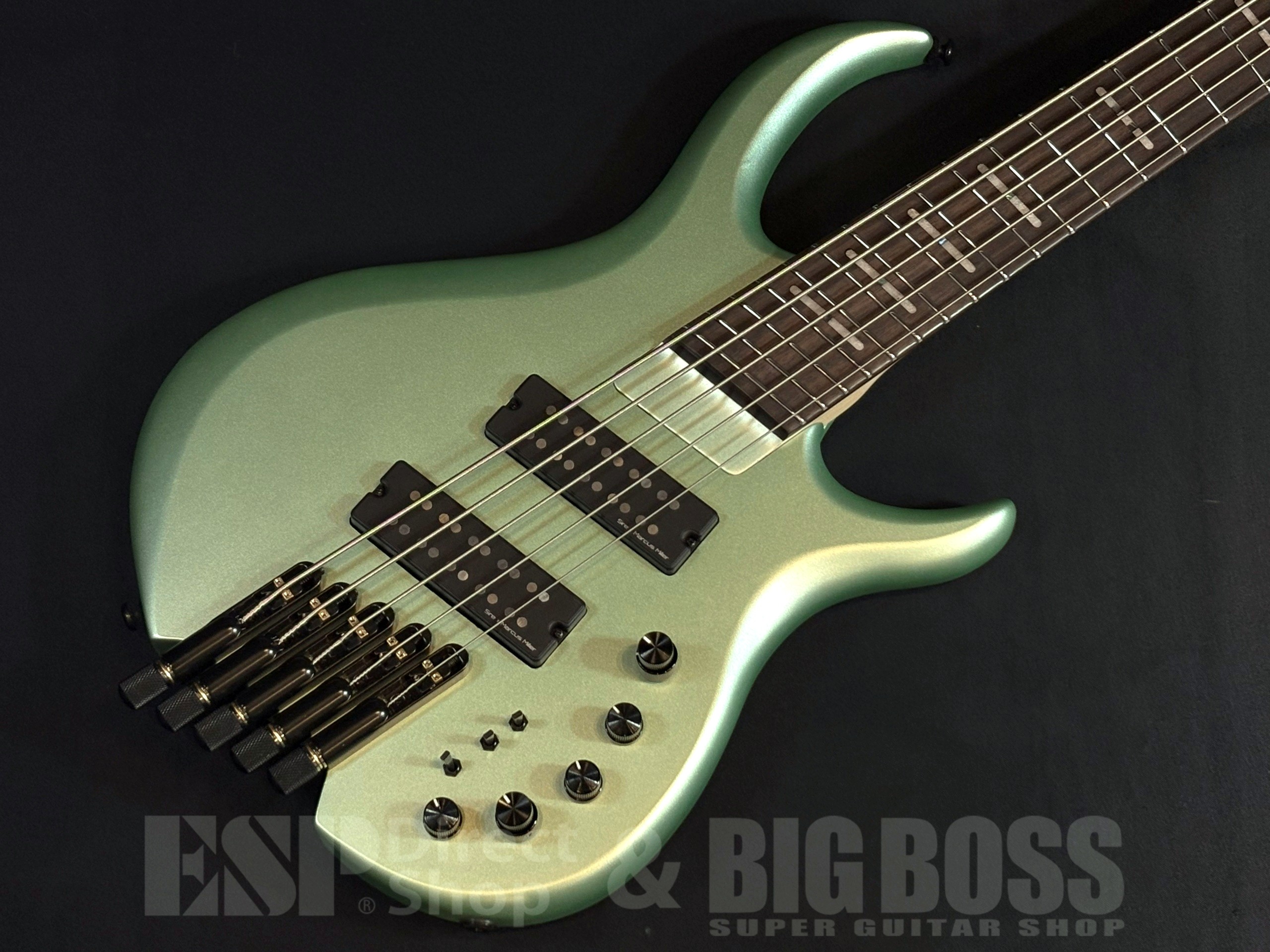 【即納可能】Sire Marcus Miller M6 5-String Headless Surf Green Metallic Satin 大阪店 - 2