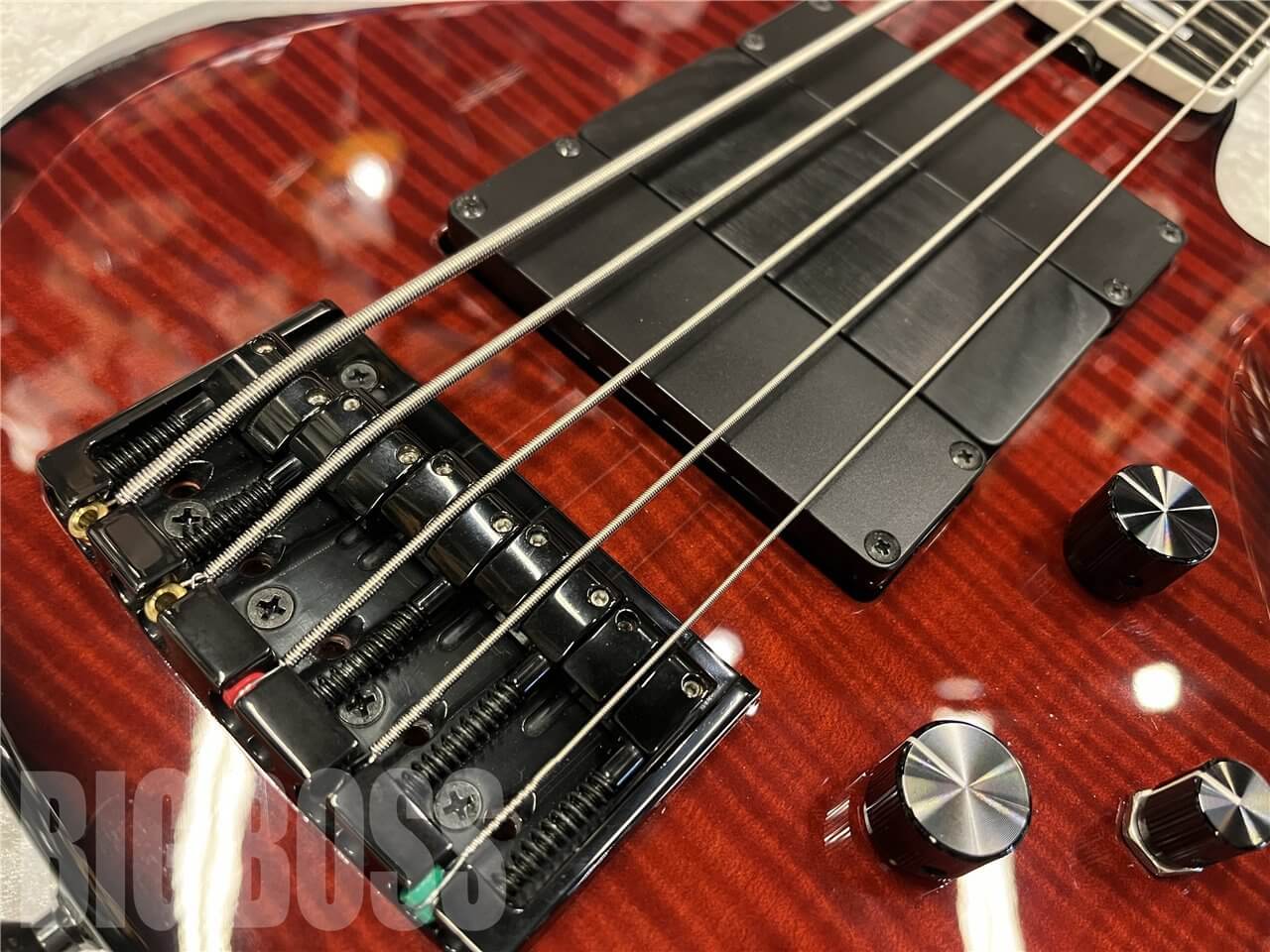 【即納可能/USED】ESP（イーエスピー）Order Made Bass BTL Type 5st（Dark Red Burst）　名古屋店【GOLDEN WEEK SPECIAL SALE!! 対象商品 4月27日(土)～5月6日(月)まで】