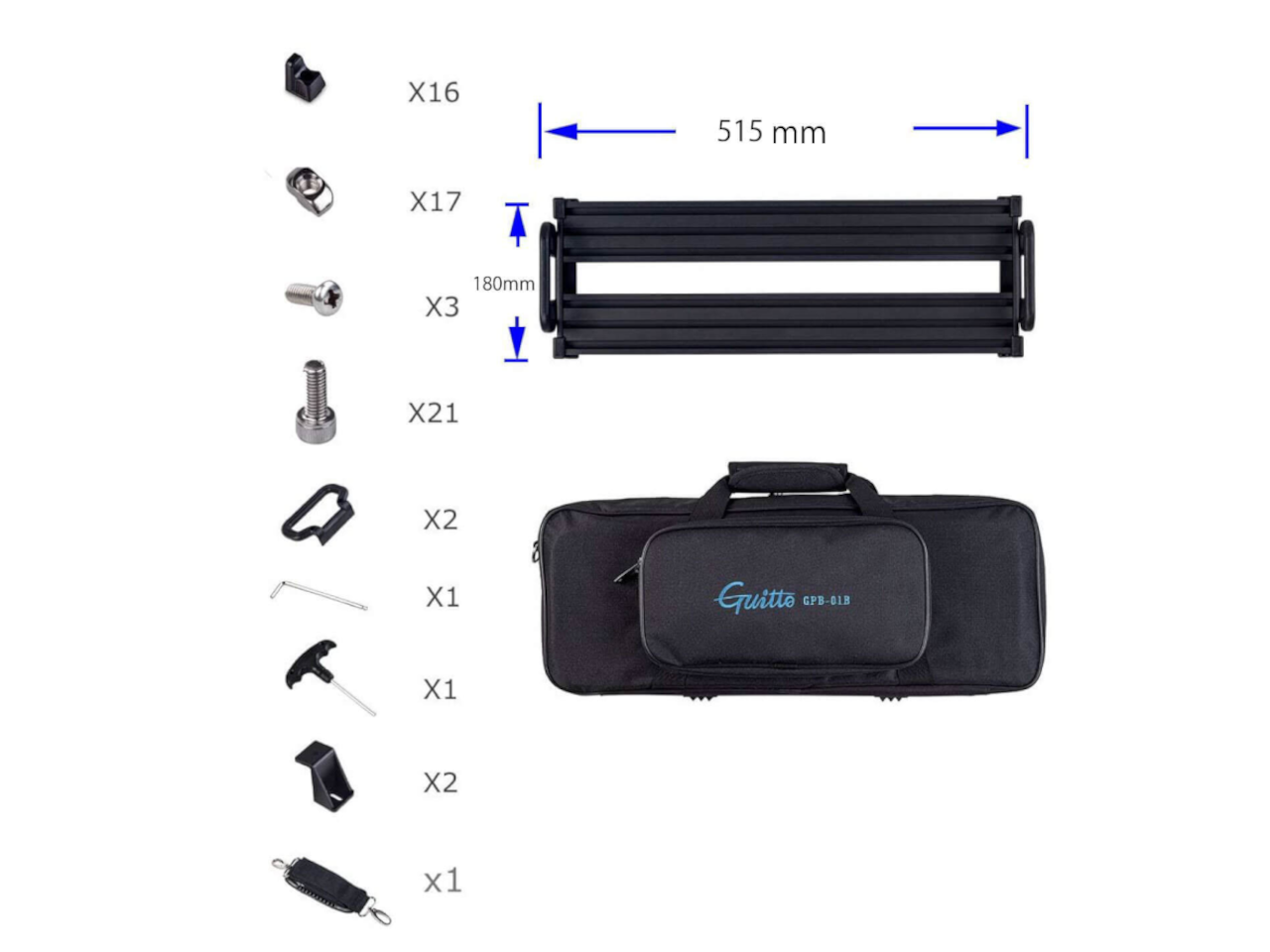 【即納可能】Guitto(ギット) GPB-01 (エフェクトボード) - 5