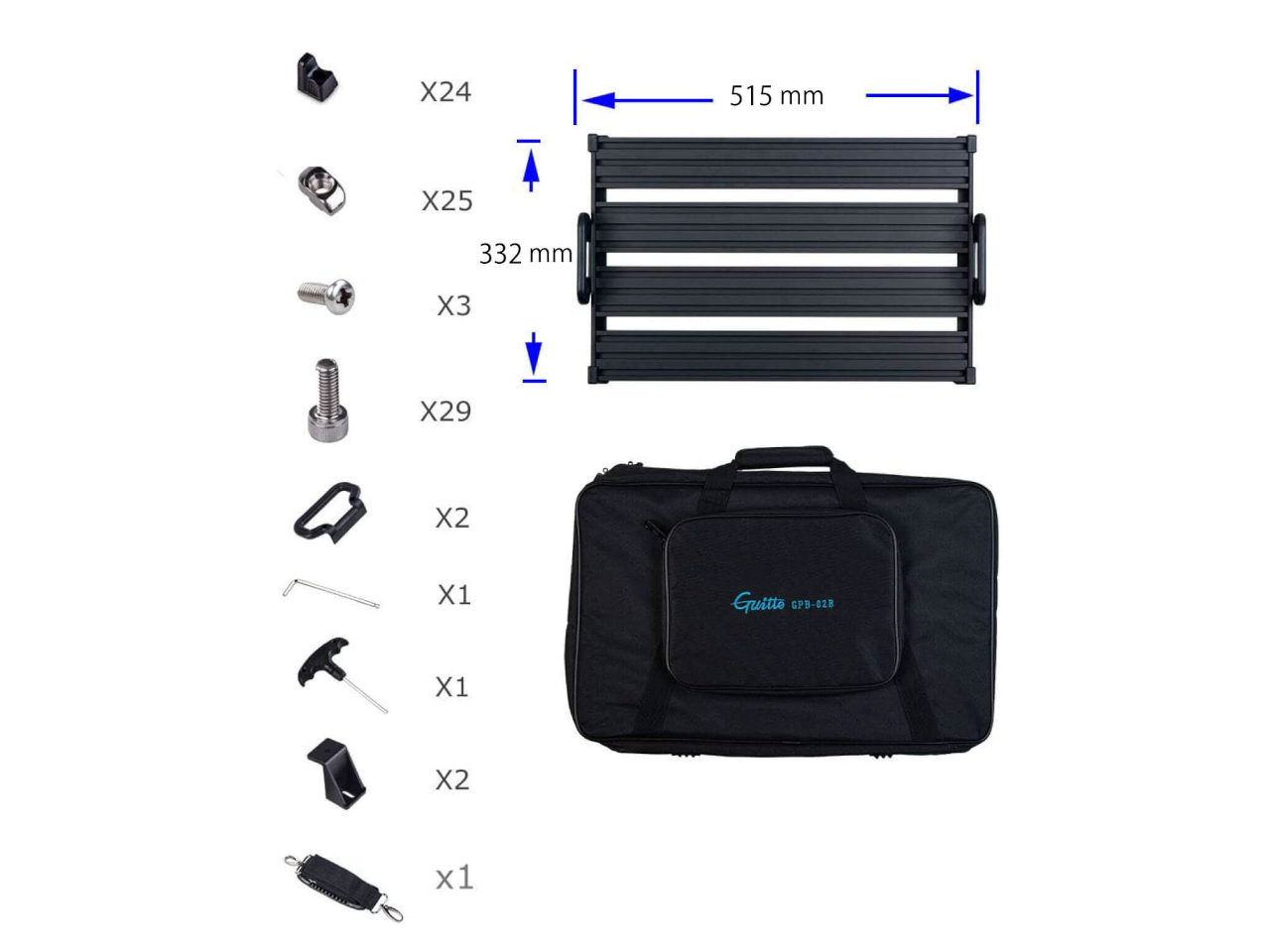 【即納可能】Guitto(ギット) GPB-02 (エフェクトボード) - 4